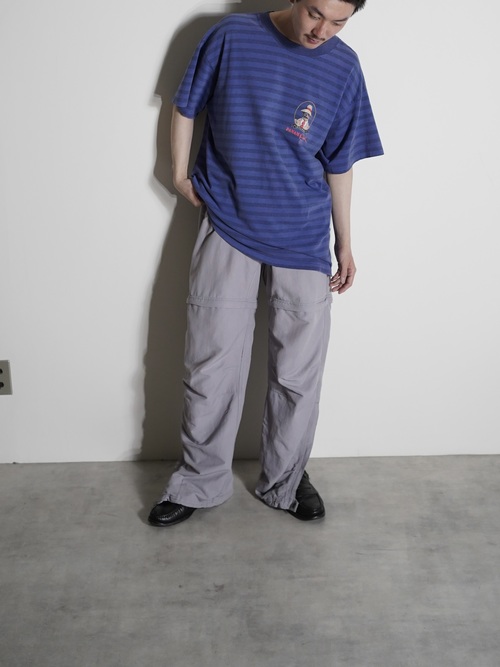 1990's PANAMA jack 染み込み Borde Tee / Made in USA