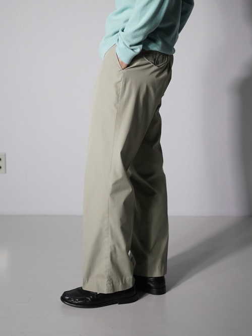 1980~90's L.L.Bean cotton poly Broad cloth Chino pants
