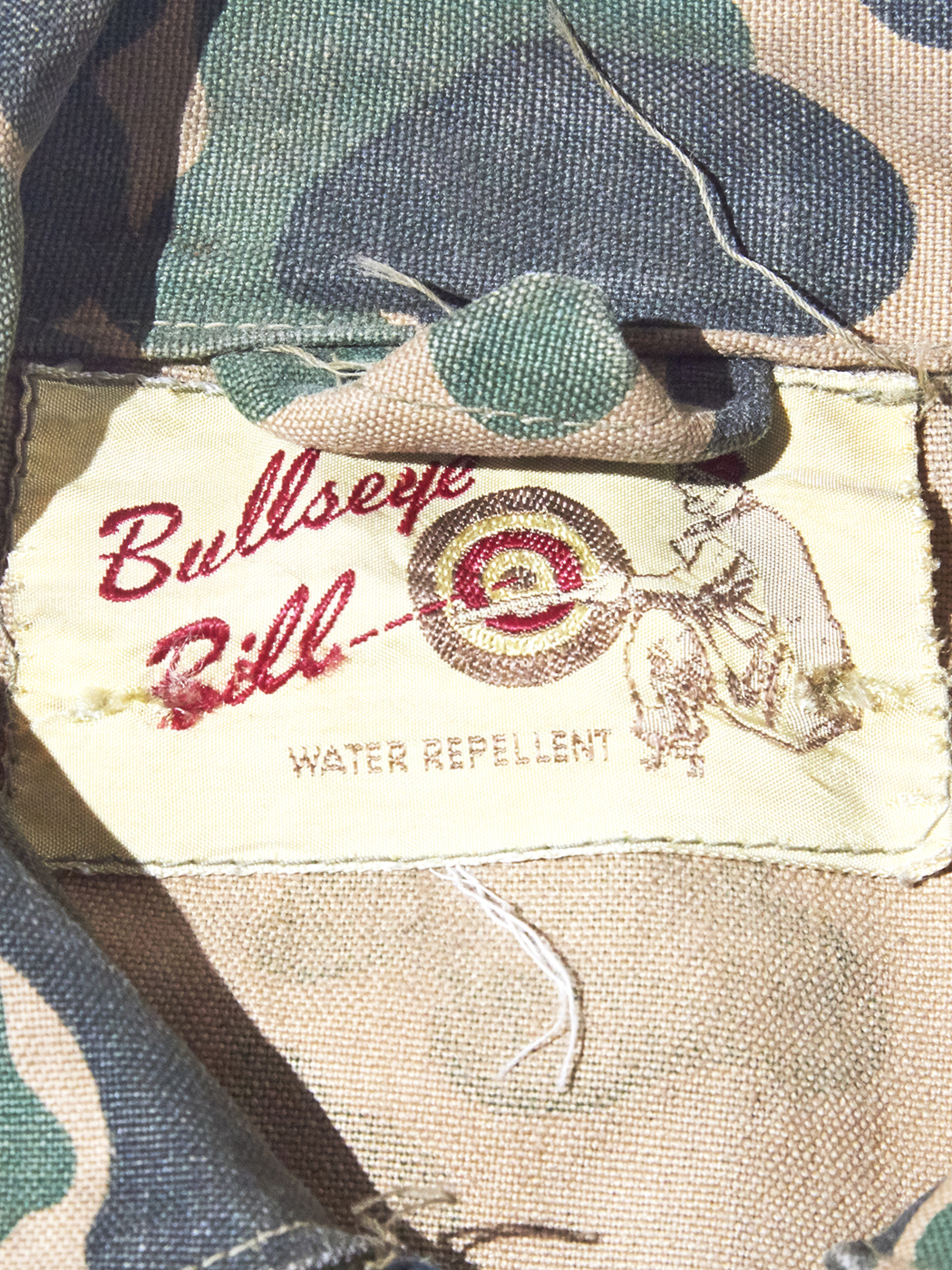 1950s "Bullseye Bill" fishing jacket -CAMOUFLAGE- <SALE¥20000→¥16000>