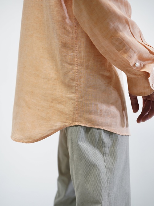 Saks Fifth Avenue Linen cotton Dress shirt / Made in Turkey