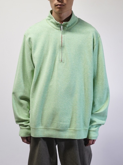 ORVIS 100% Pima cotton half zip tops/Made in Peru
