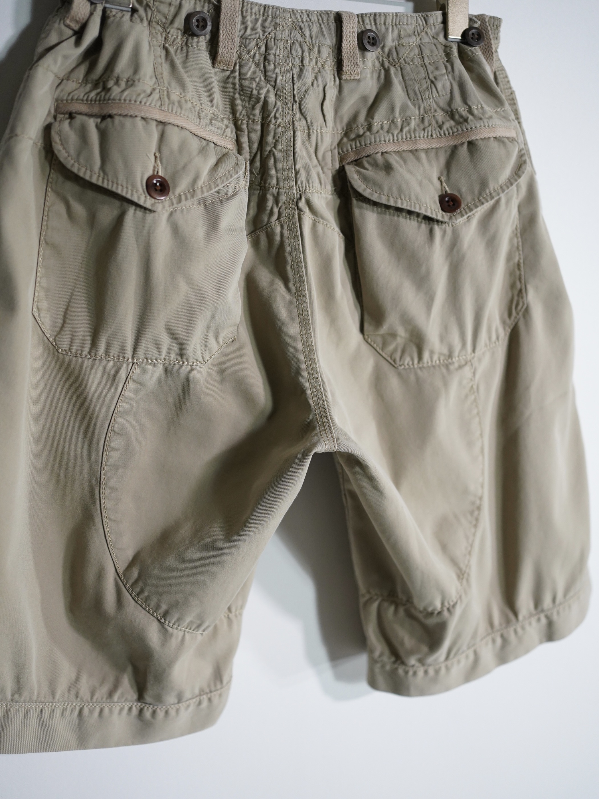 1990's Polo Ralph Lauren Cotton mulch pocket work shorts