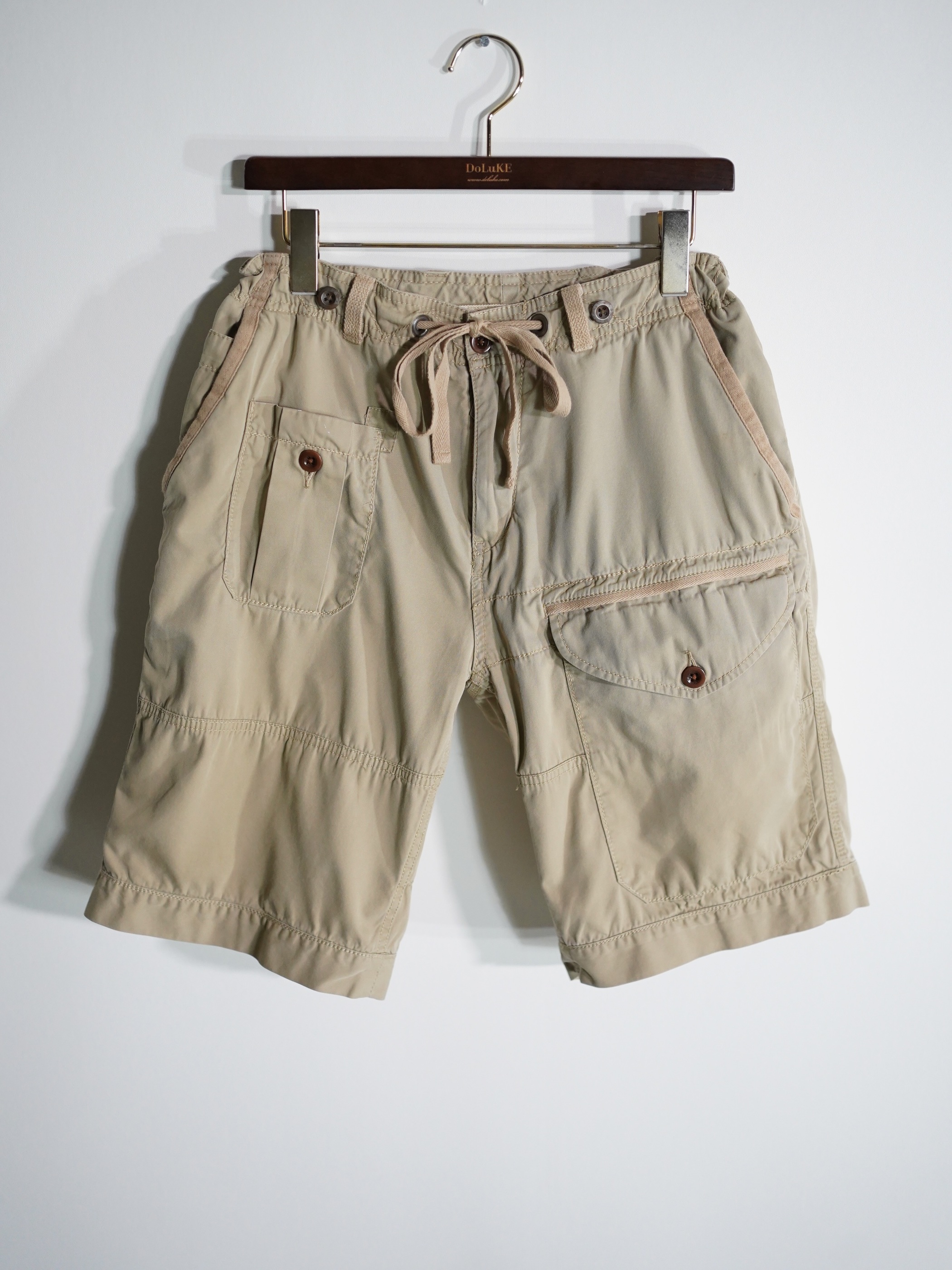 1990's Polo Ralph Lauren Cotton mulch pocket work shorts