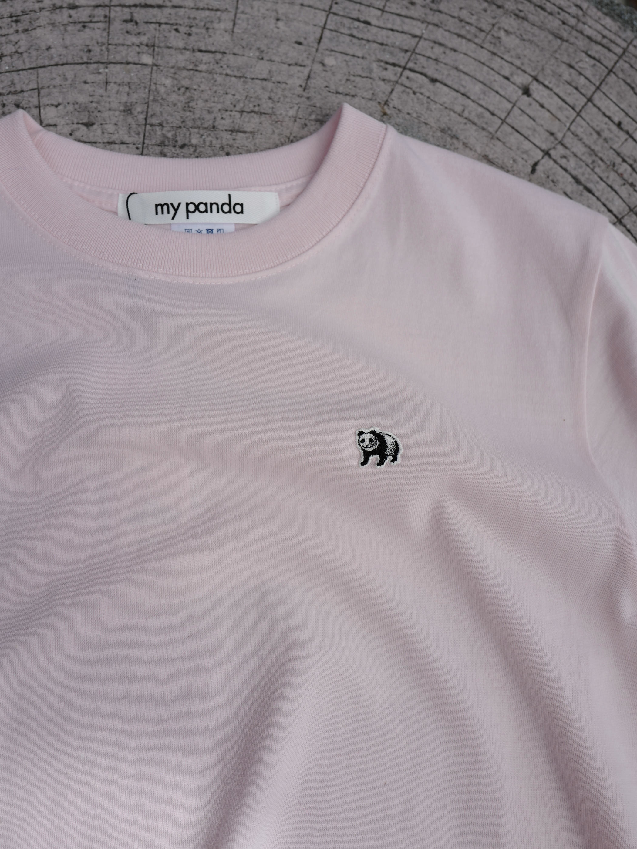 【沖縄スペシャル】twin pandas back print T-shirt・PINK