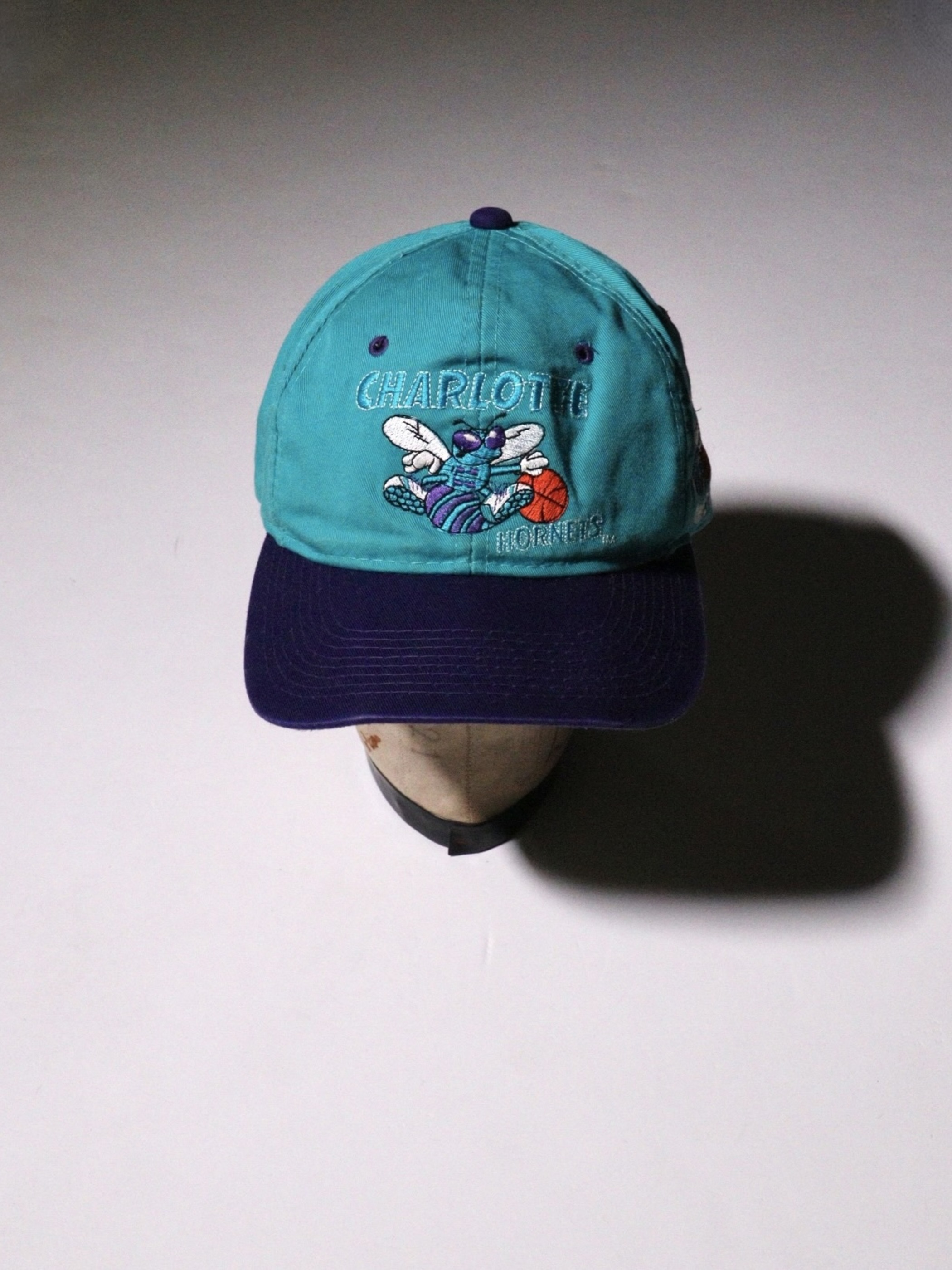 Vintage CHARLOTTE HORNETS 旧logo 6panel team cap