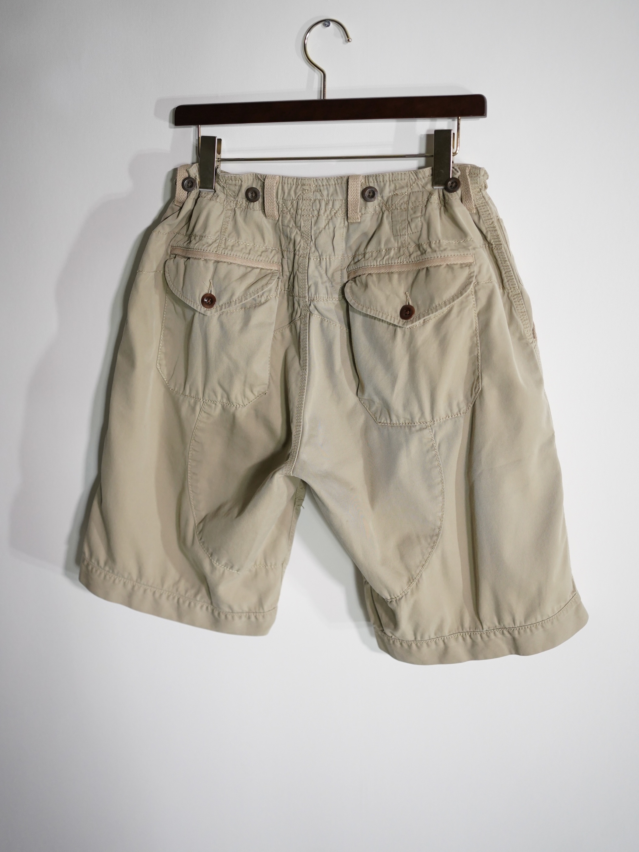 1990's Polo Ralph Lauren Cotton mulch pocket work shorts