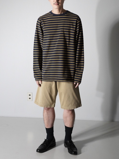 CREMIEUX Cotton border L/S cut sew