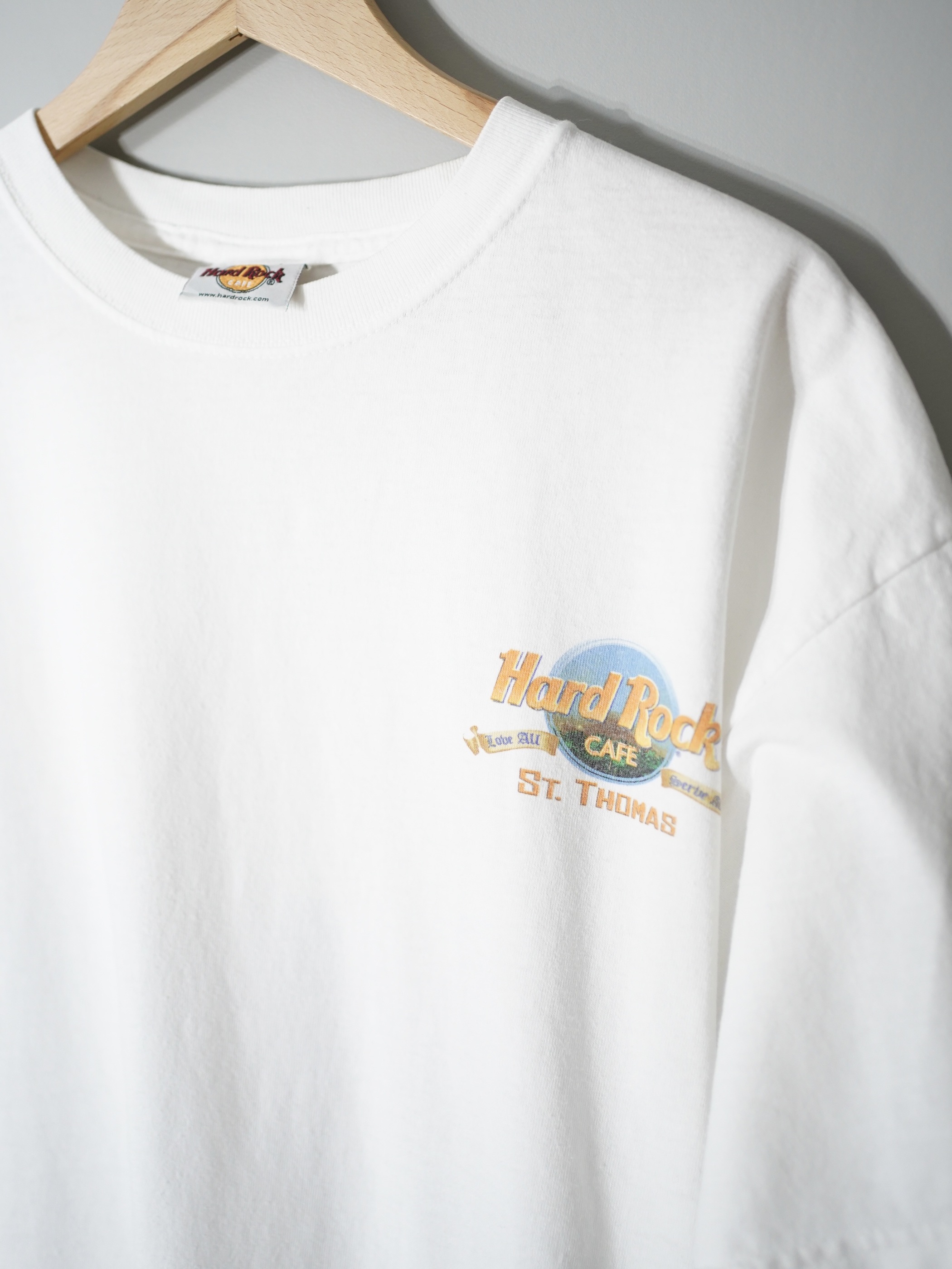 00's Hard Rock CAFE 両面 print t-shirt