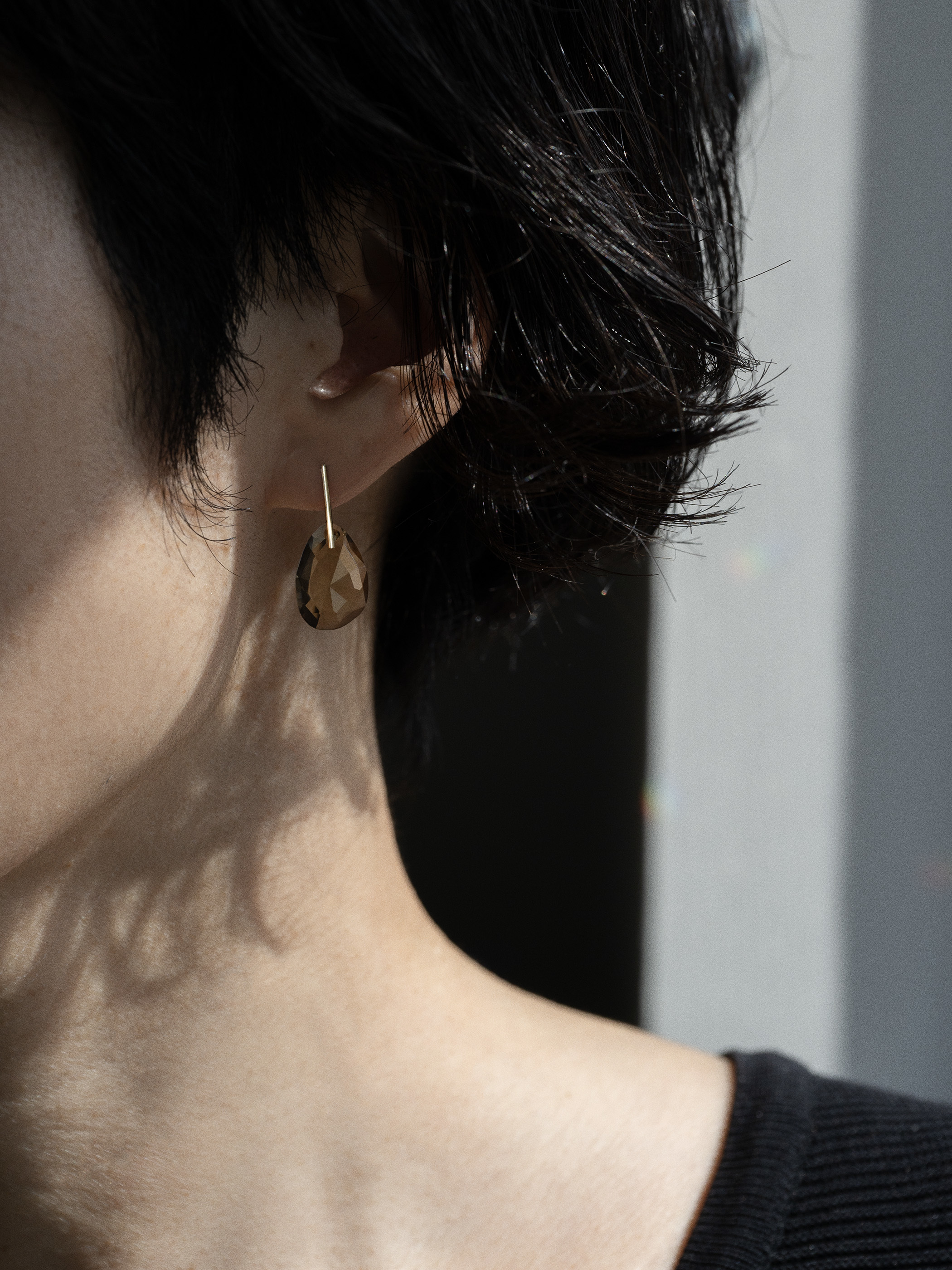 CANDY ビアクォーツ ピアス
