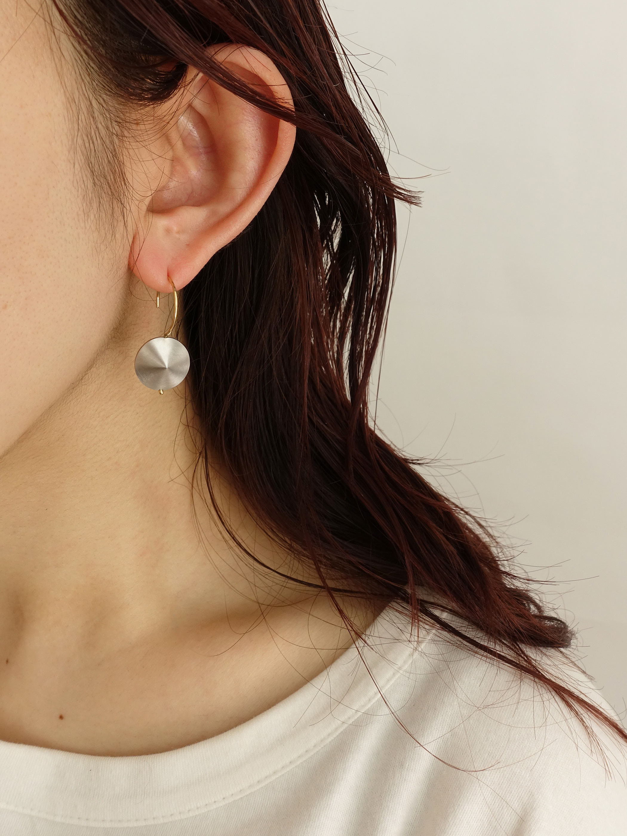 〈PYRAMID〉turning earrings short