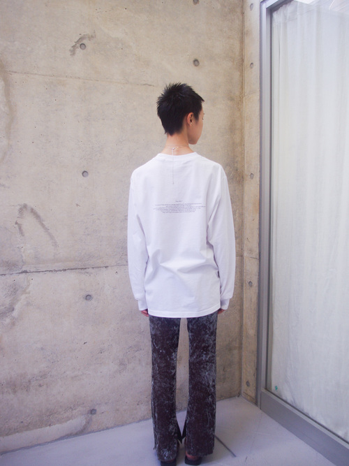 "hazy tokyo" concept photo L/S T-shirt