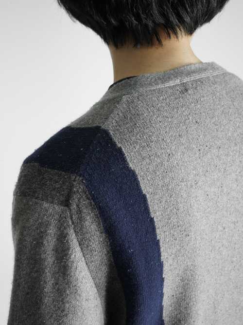 Calvin Klein Cotton/Nylon/Viscose/Wool/Cashmere Knit Cardigan