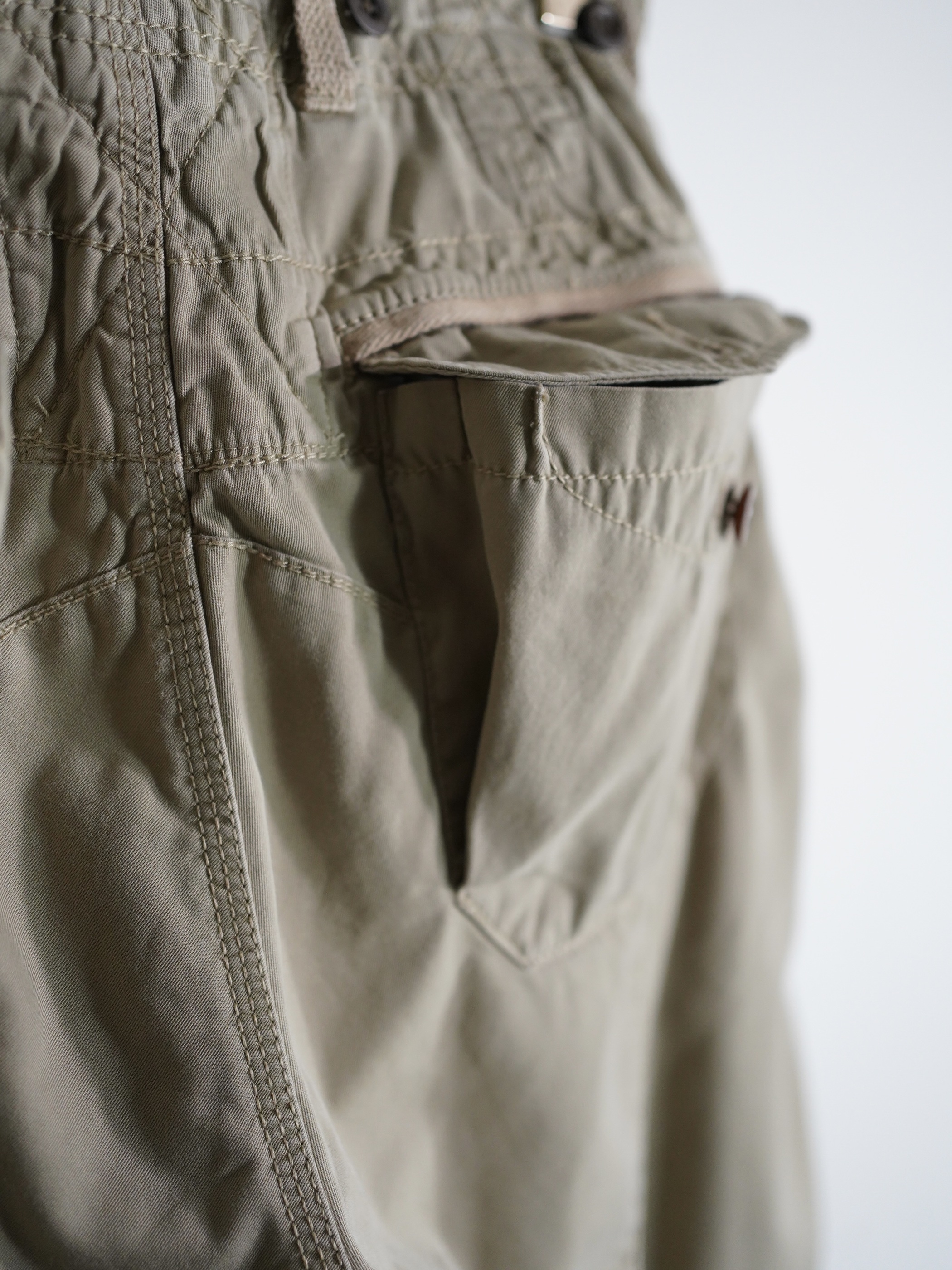 1990's Polo Ralph Lauren Cotton mulch pocket work shorts