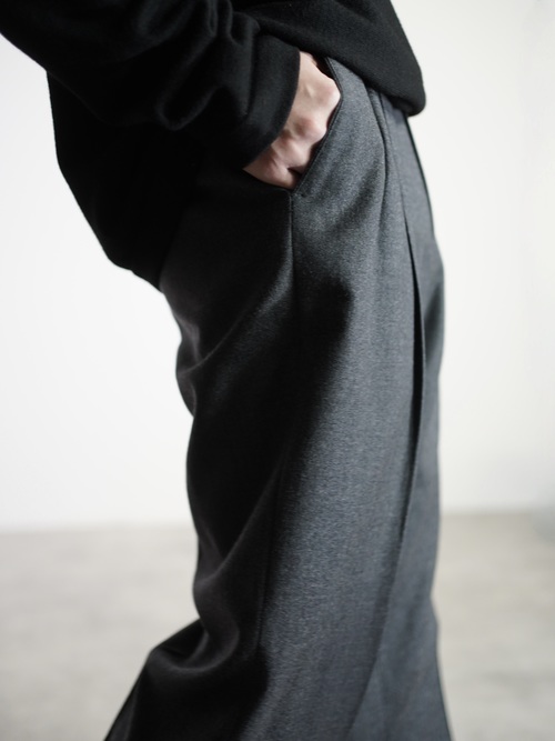 1980's METROPOLITAN VIEW for Litanus Pure virgin wool 2tuck dress trousers/Made in Italy