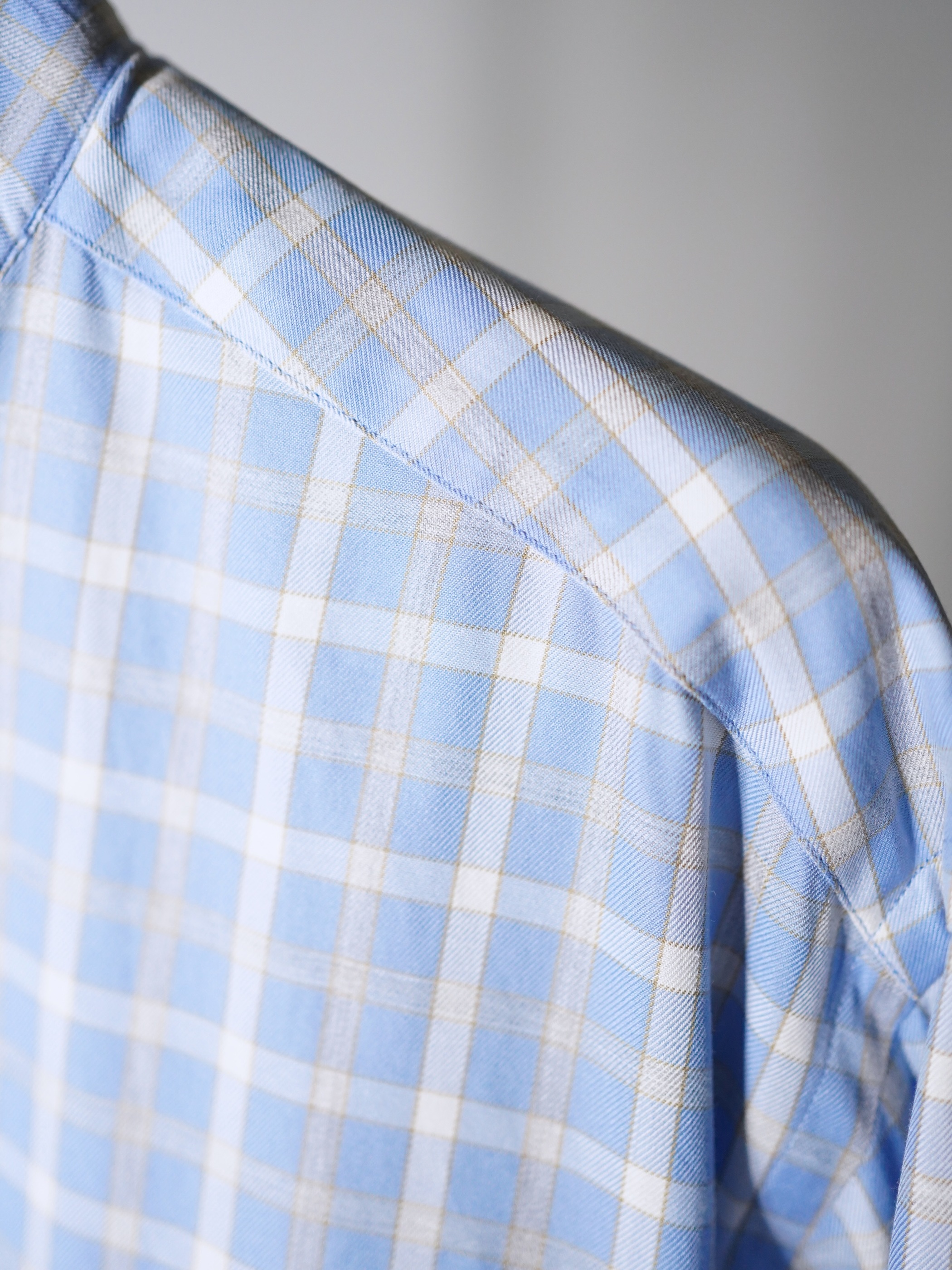 Ermenegildo Zegna Cotton 隠しB.D. dress shirt / Made in Turkey