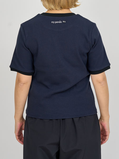 【受注商品】ringer t-shirt・NAVY