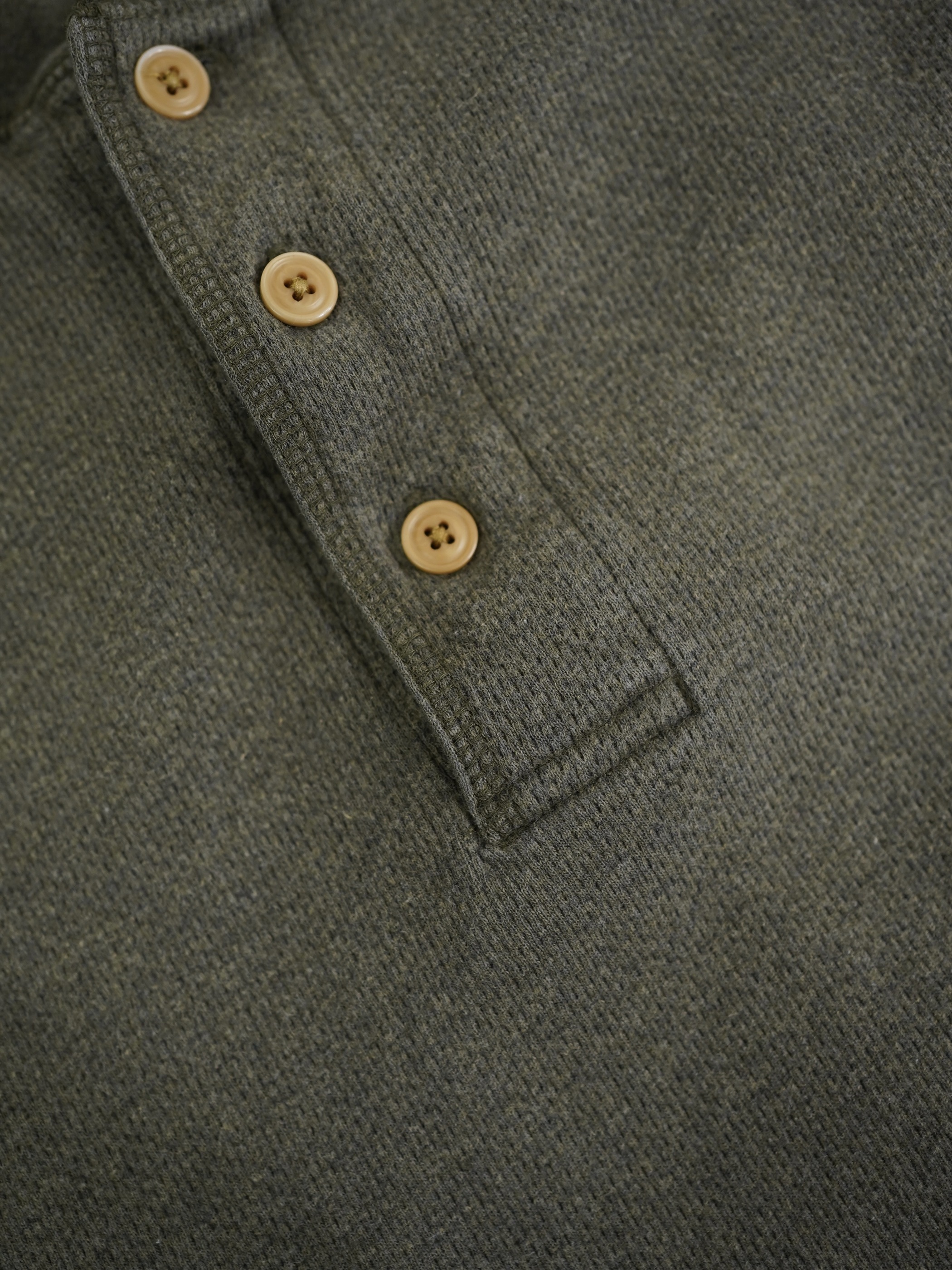 Scandia WOODS Cotton Henry-neck Thermal / Made in India
