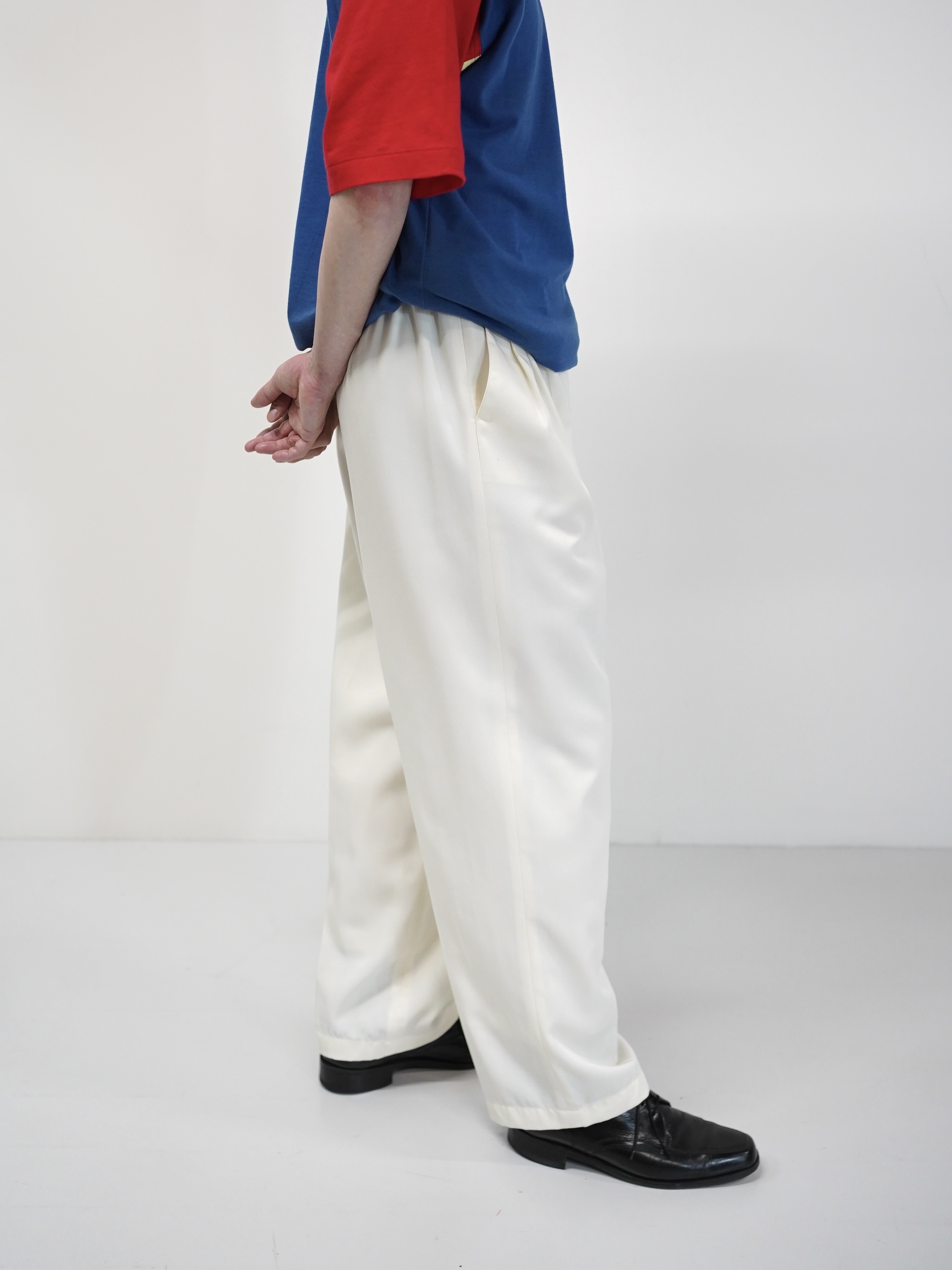 NOS 1990's~ LESLIE FAY Sportwear Poly Rayon 3tuck dress trousers 