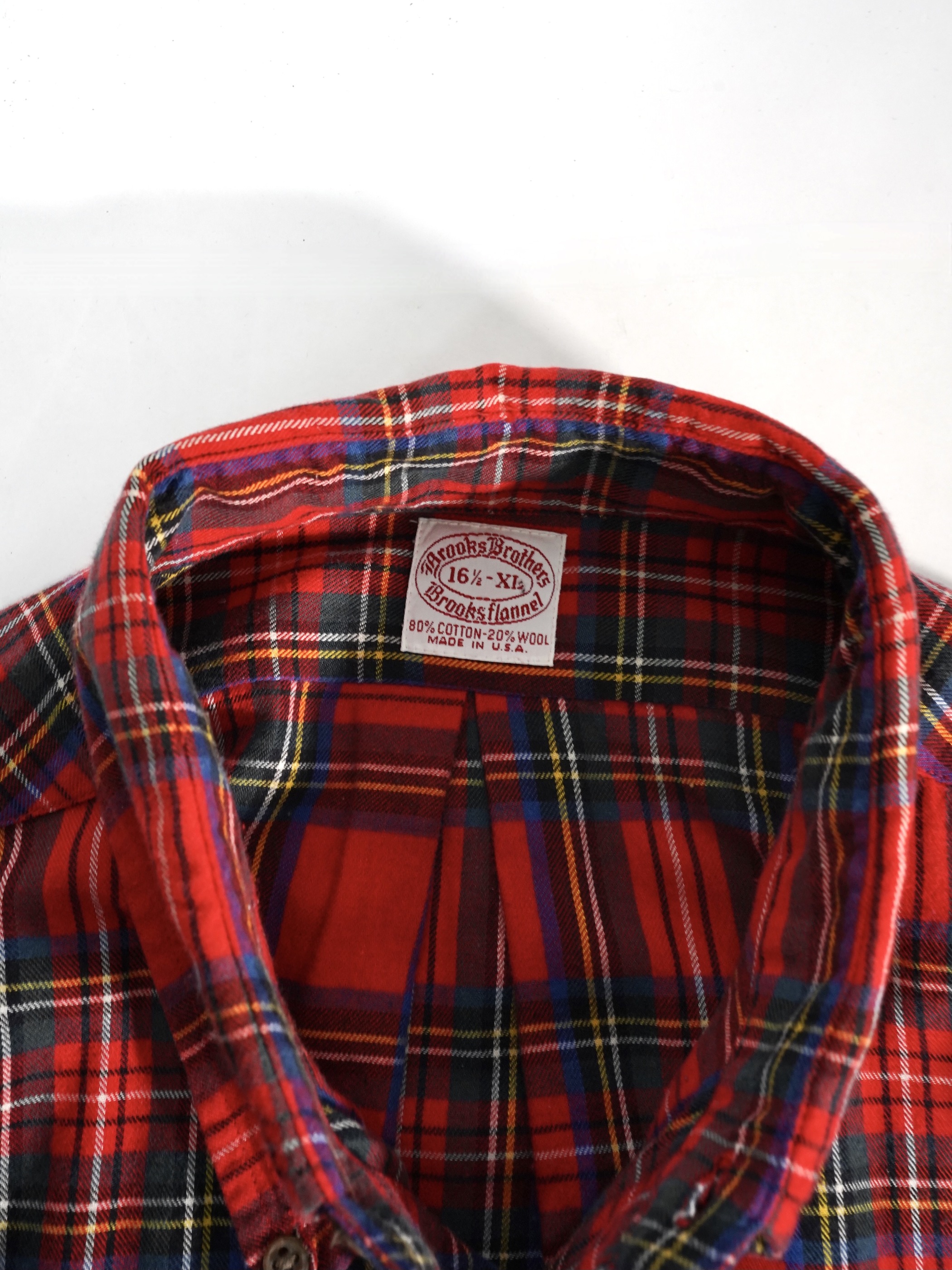 1990's Brooks Brothers Brooks Flannel shirts / Made in USA