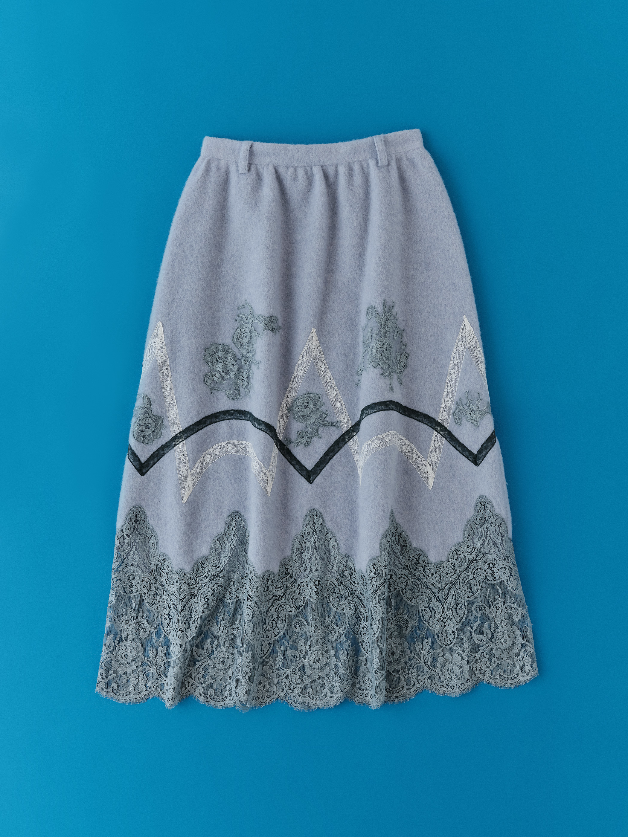 lace skirt - overlace