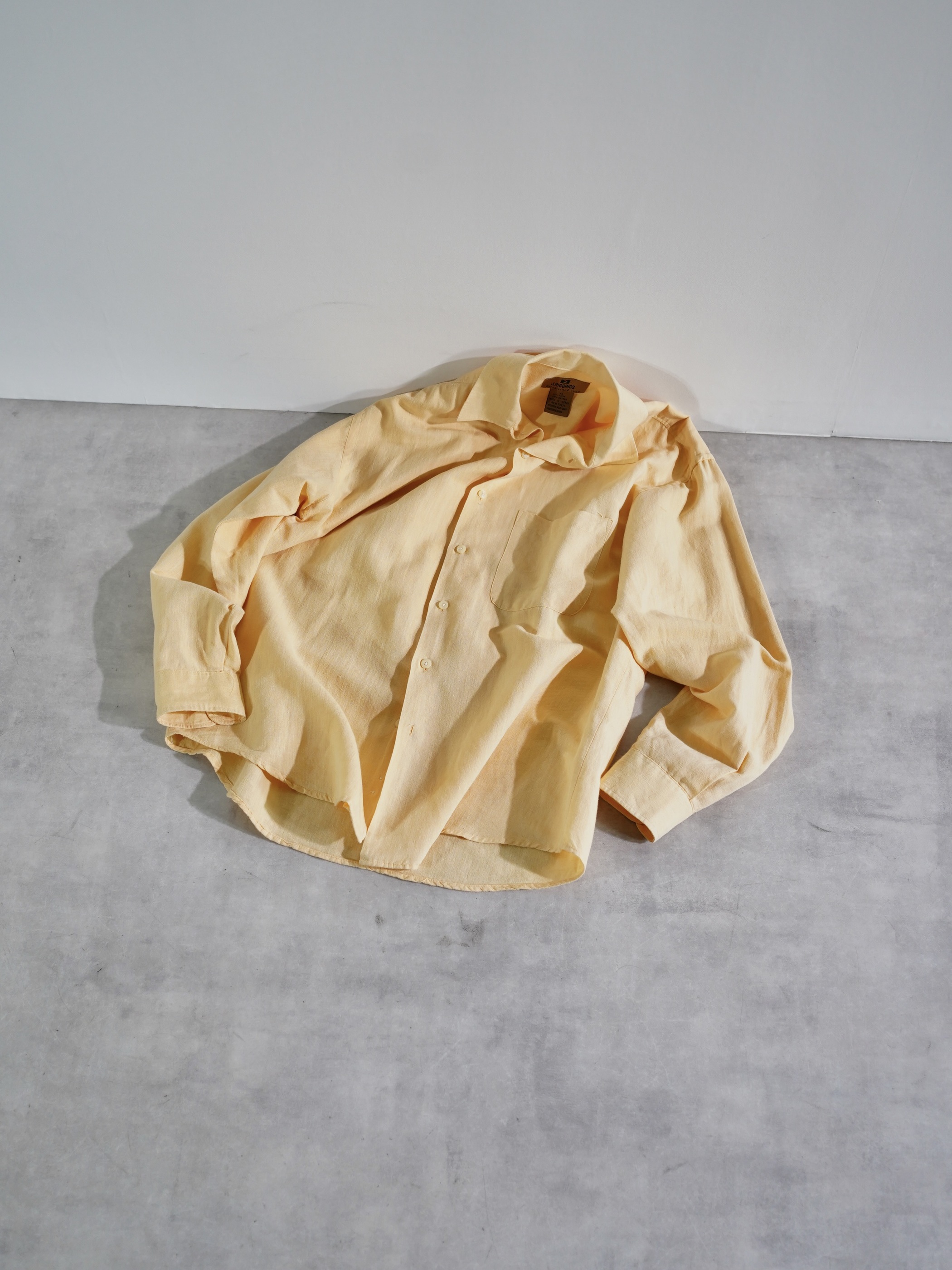 J.RIGGINGS Shark collar Linen cotton shirt