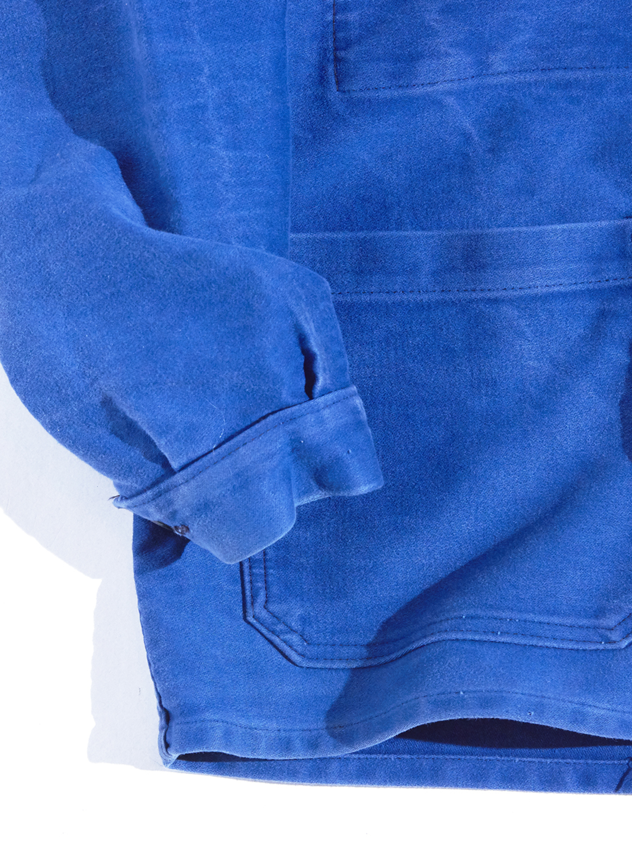 1960s "VETVOR" french moleskin work jacket -INK BLUE-