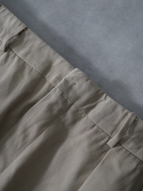 1990's Polo by Ralph Lauren 2tuck Cotton trousers / Made in Italy