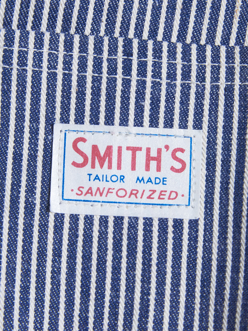 1980s "SMITH'S" hickory stripe painter pants -HICKORY-