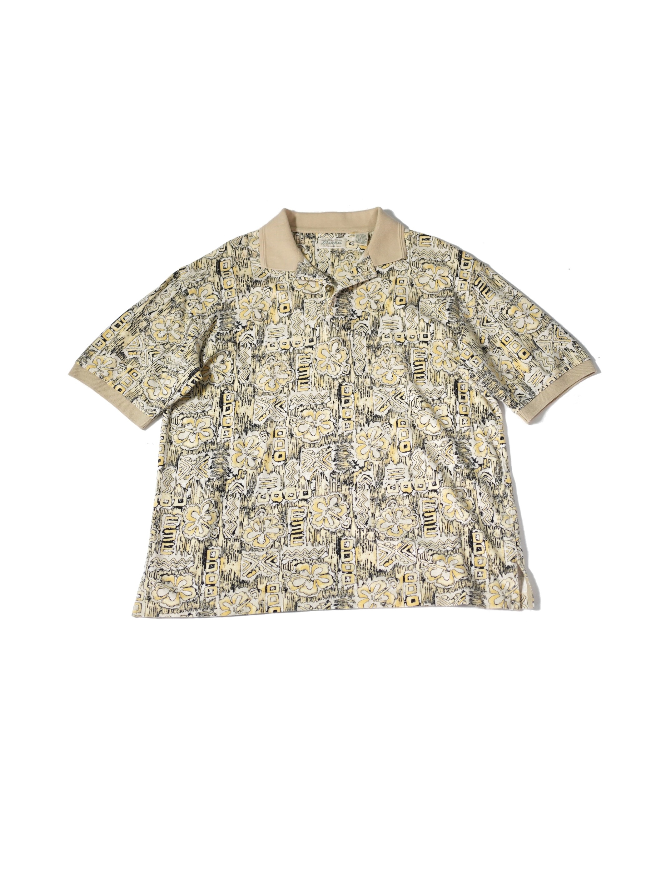 1990's ST JOHN'S BAY AllOver Print Aloha Polo shirts