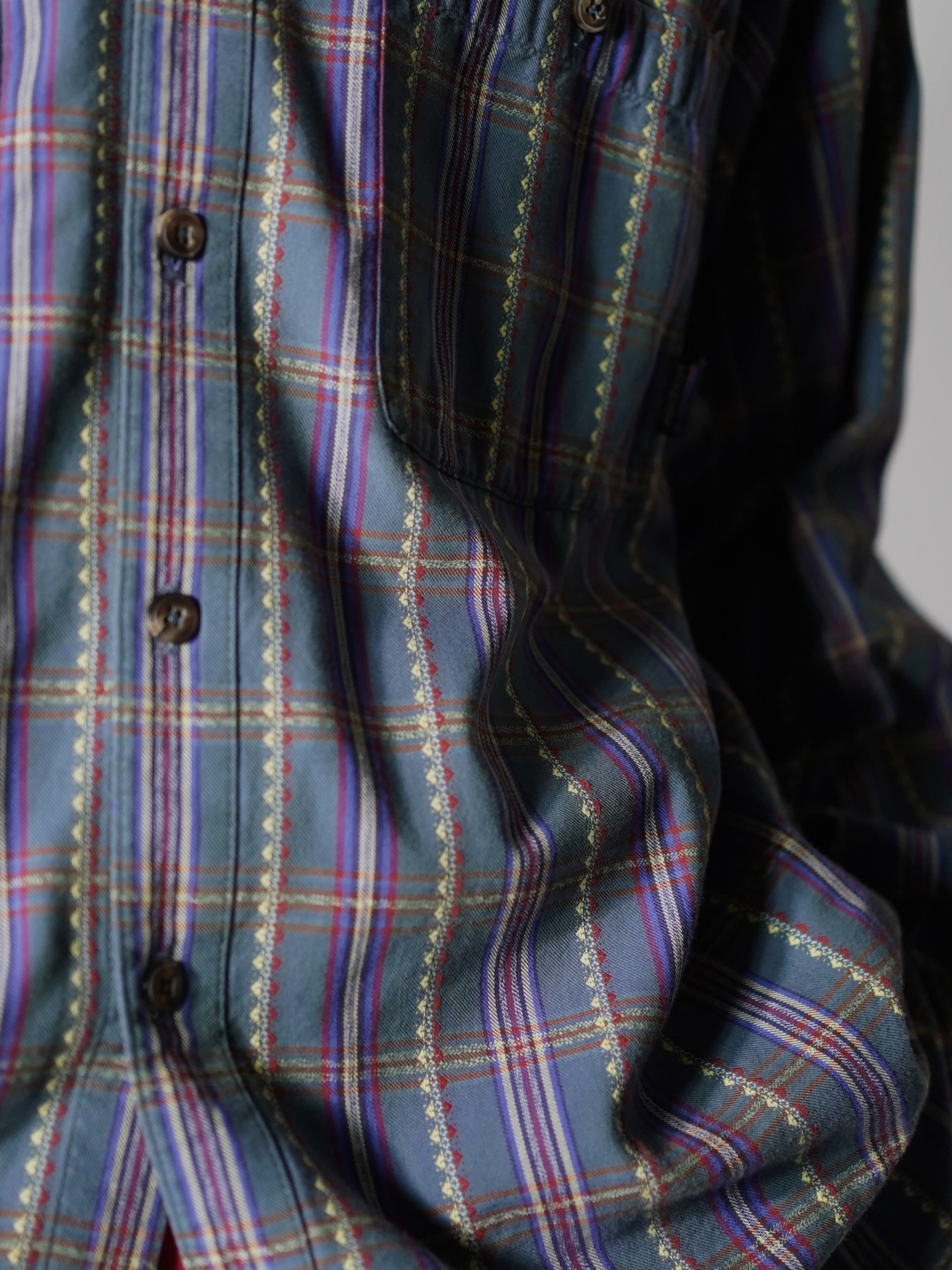 93's Patagonia 雪無しタグ期 L/S Cotton flannel shirts