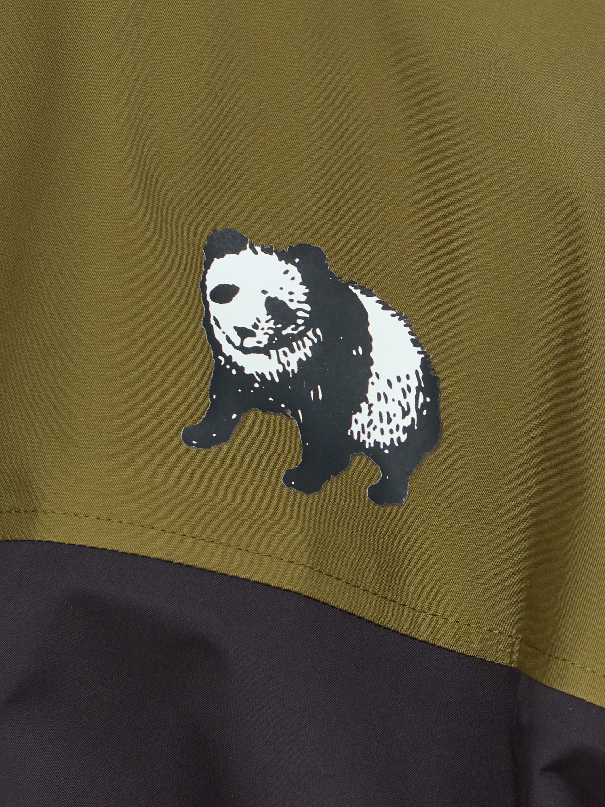 【受注商品】two-tone mountain parka・BLACK×KHAKI 【受注商品】two-tone mountain parka・BLACK×KHAKI