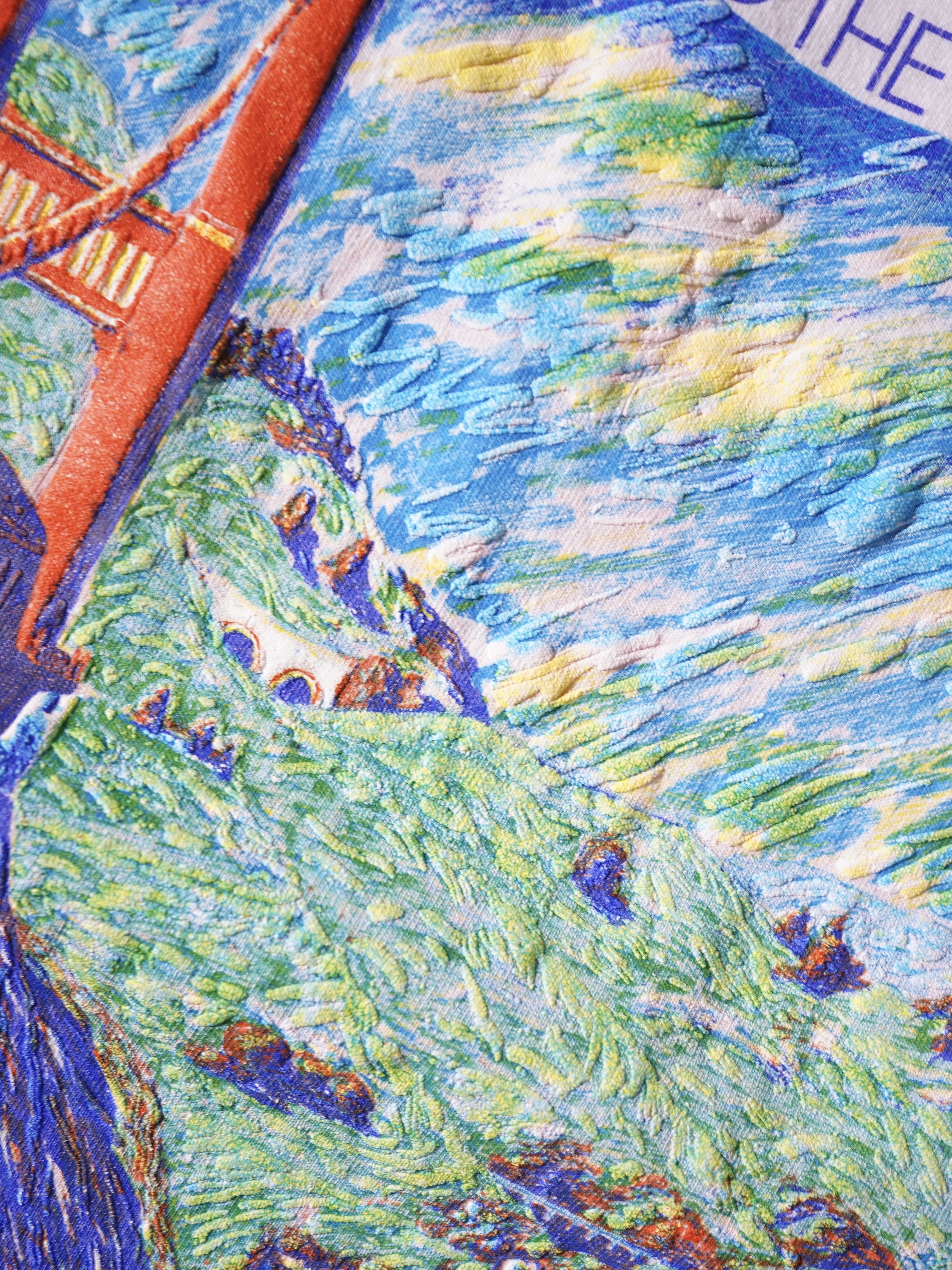 1990's SAUSALITO Print T-shirt