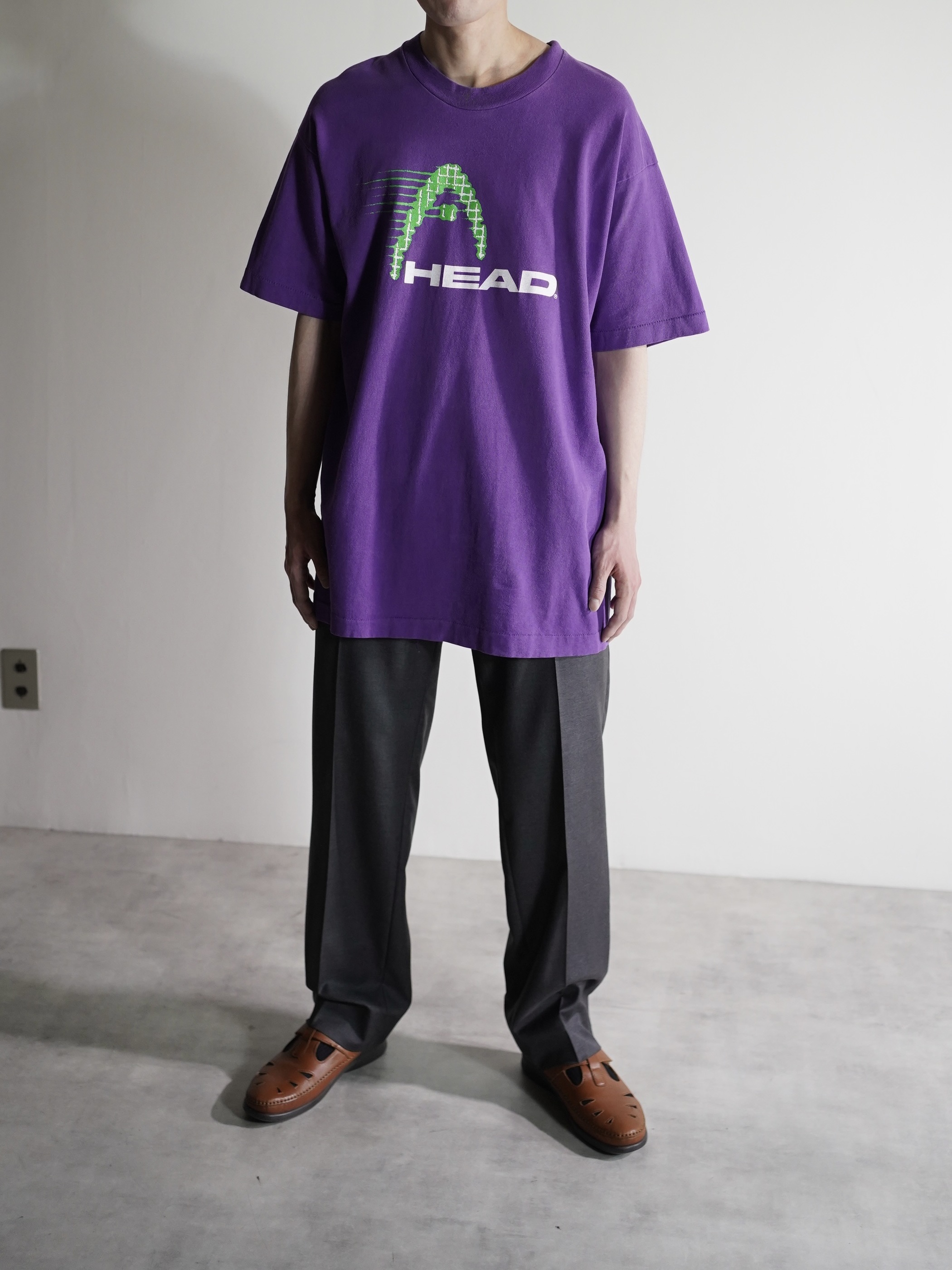 1992's HEAD 両面Print T-shirt / Made in USA