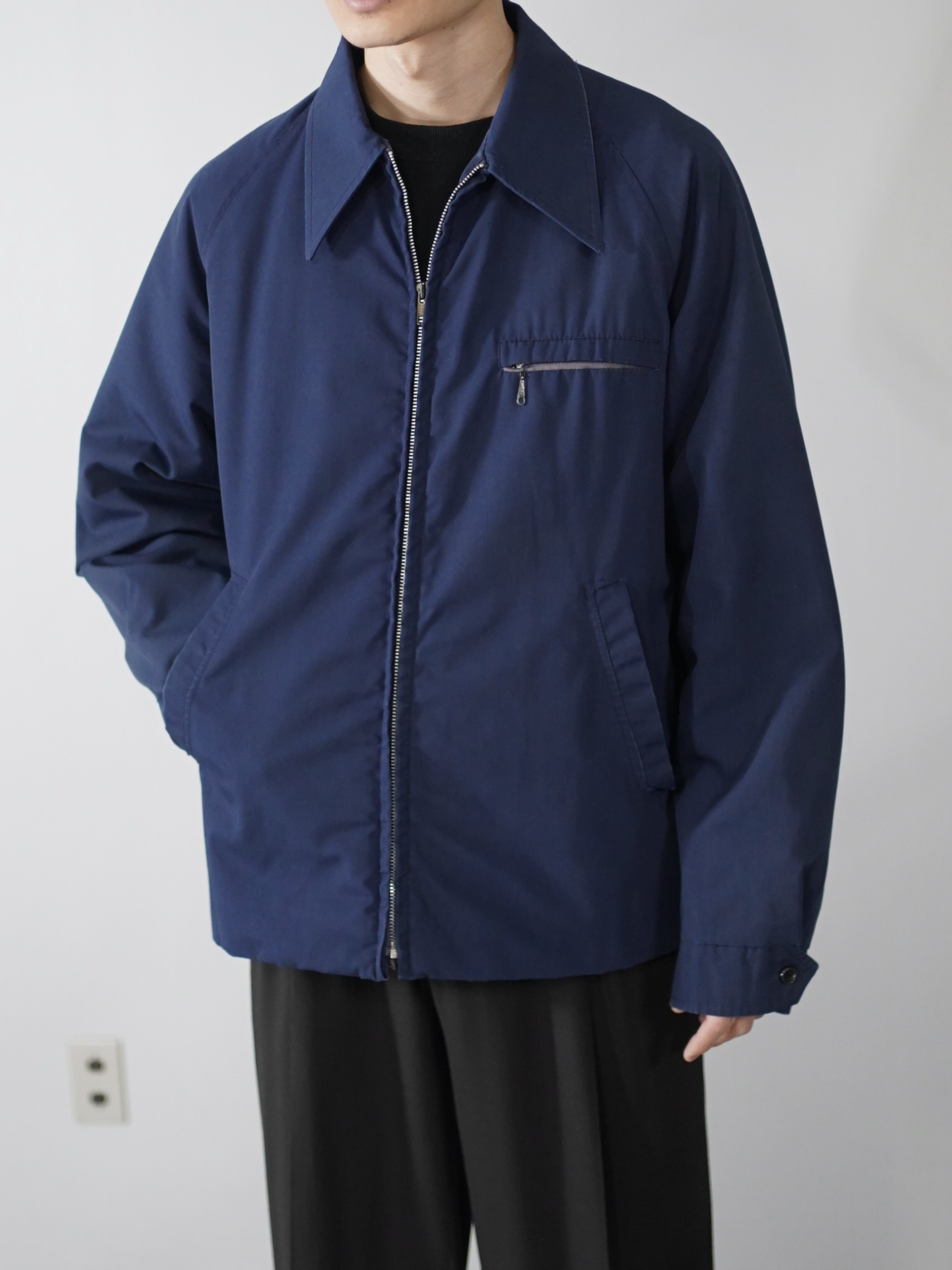 1970's SEARS Boa liner cotton×poly sports jacket