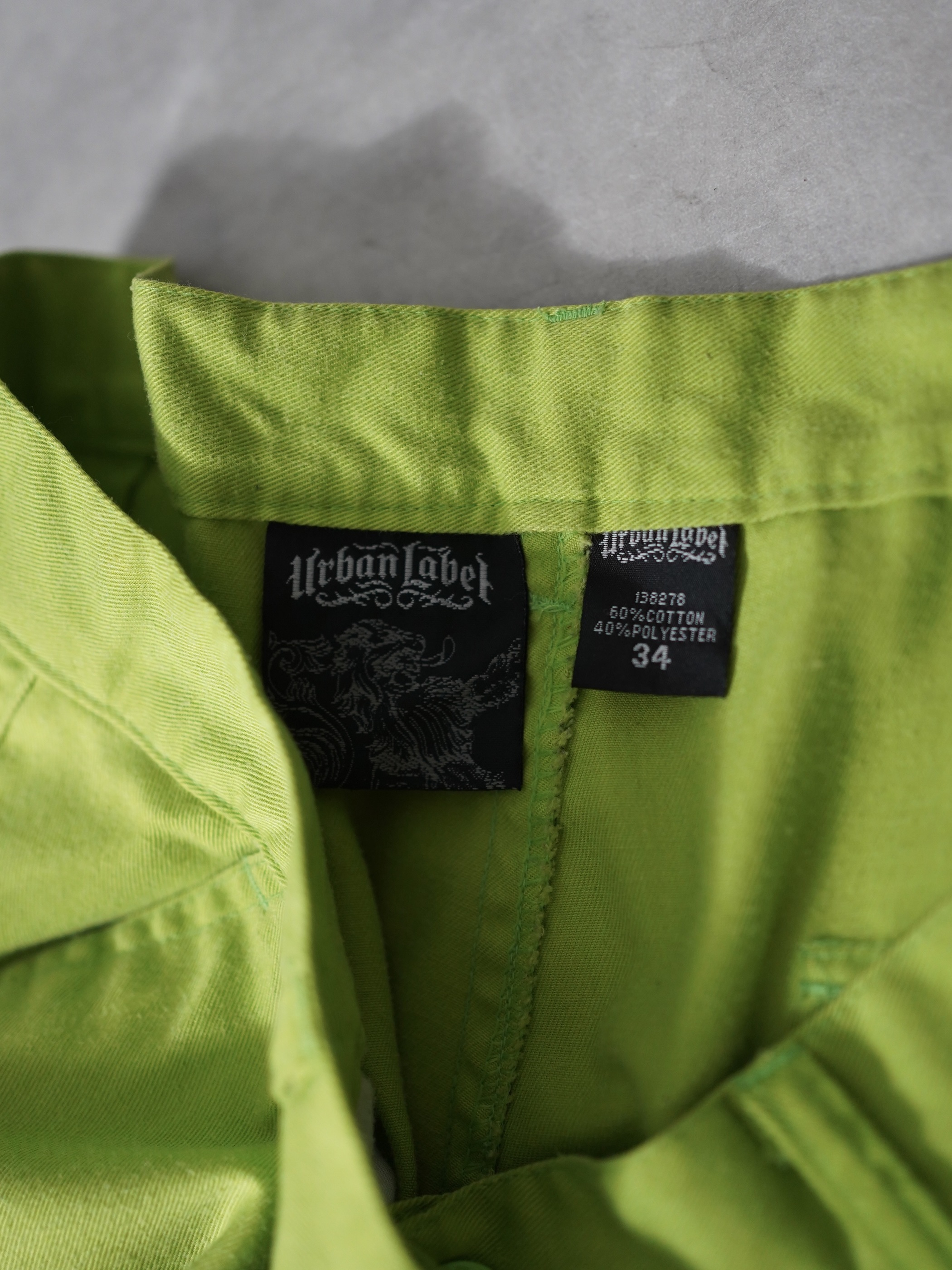 Urban Label cotton×poly cargo shorts