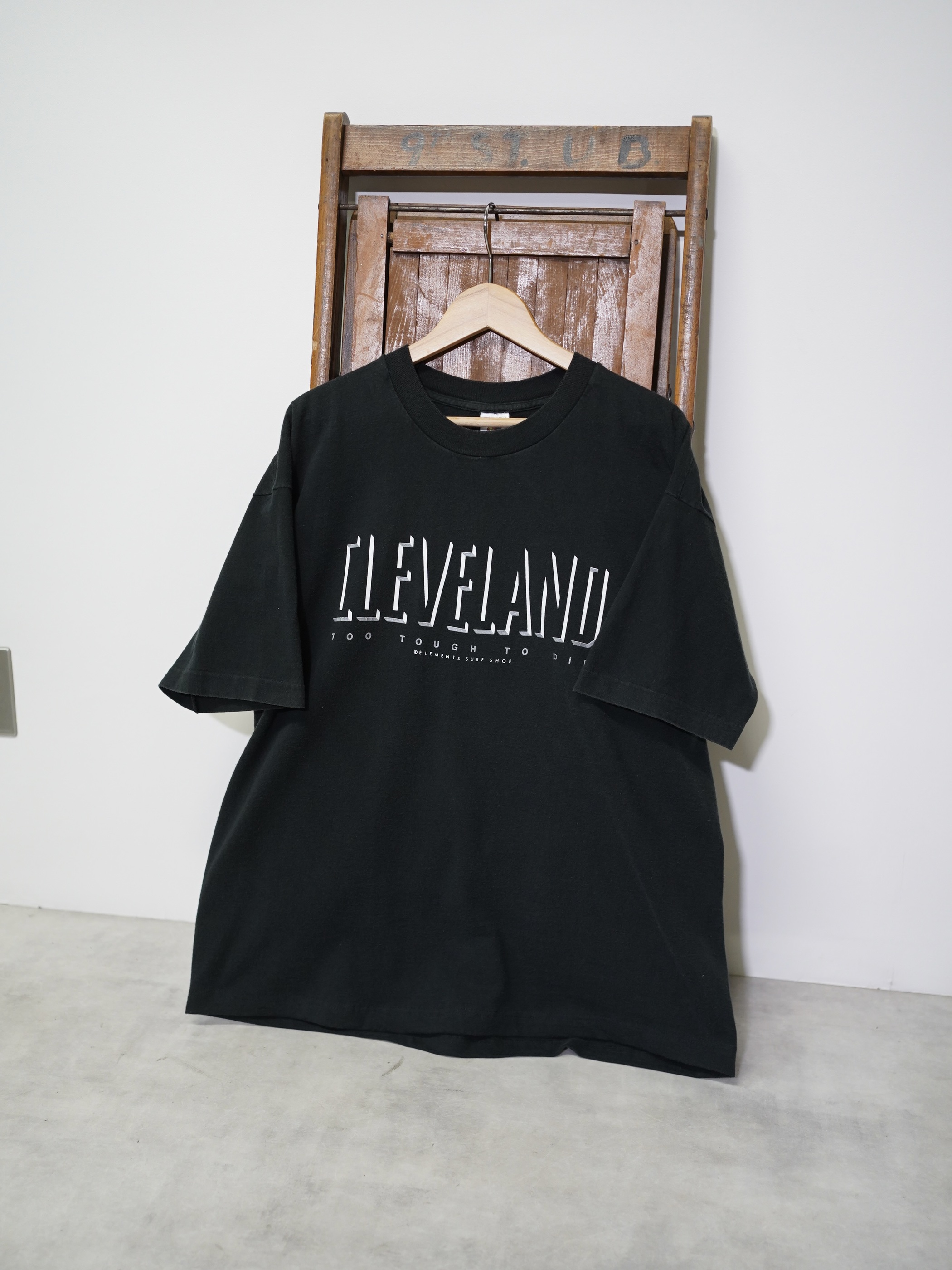 1990's "CLEVELAND" Print T-shirt / Made in USA