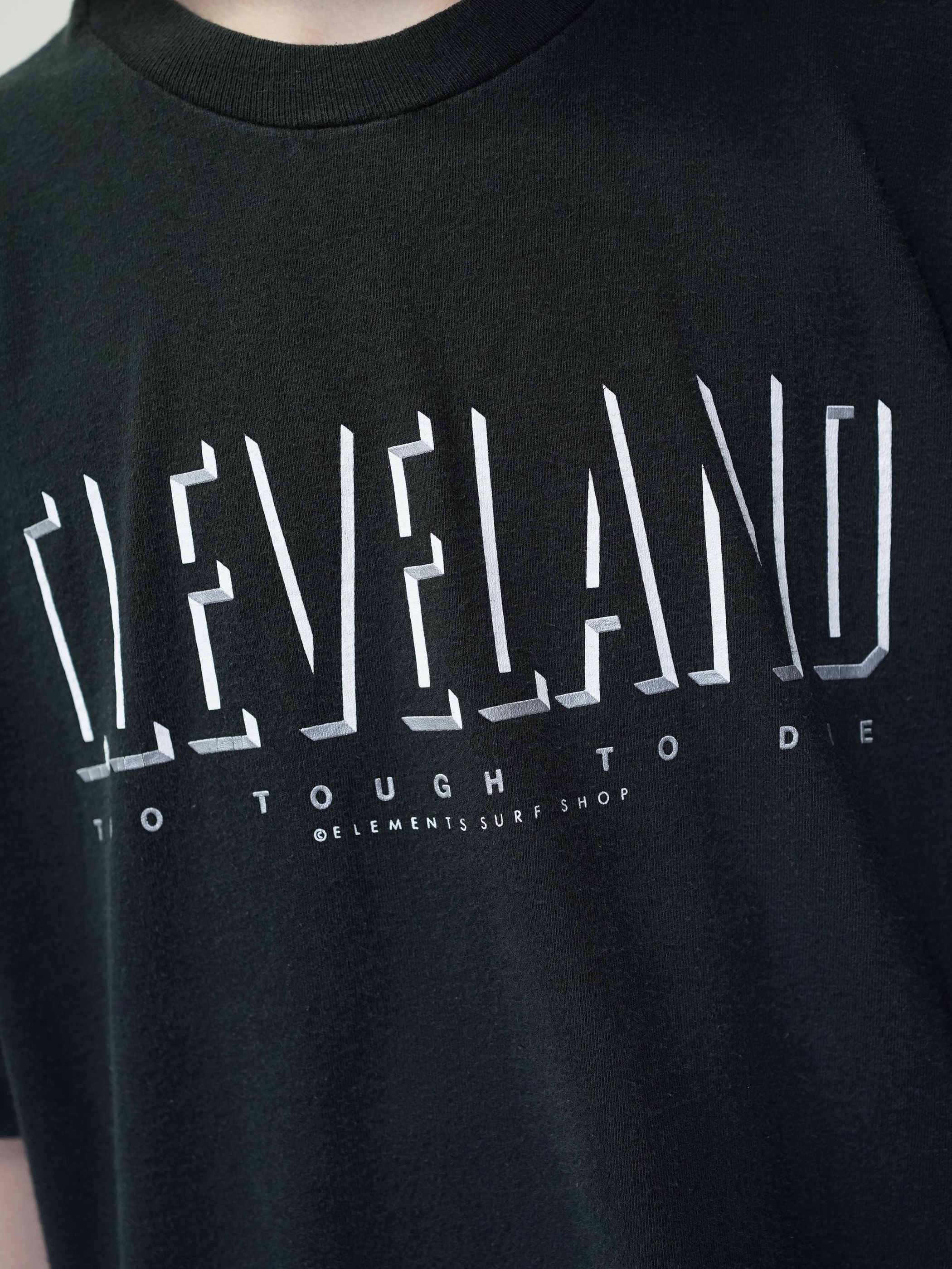1990's "CLEVELAND" Print T-shirt / Made in USA