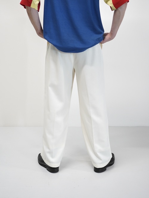 NOS 1990's~ LESLIE FAY Sportwear Poly Rayon 3tuck dress trousers 