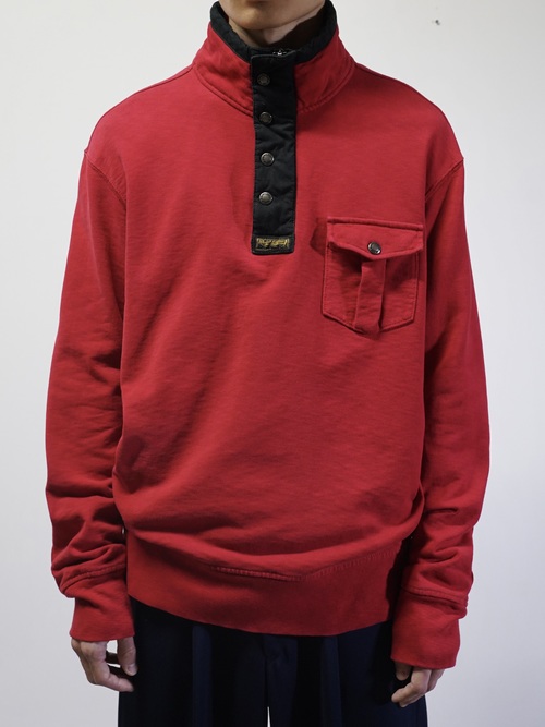 1990's Polo by Ralph Lauren Half button heritage design sweat shirts