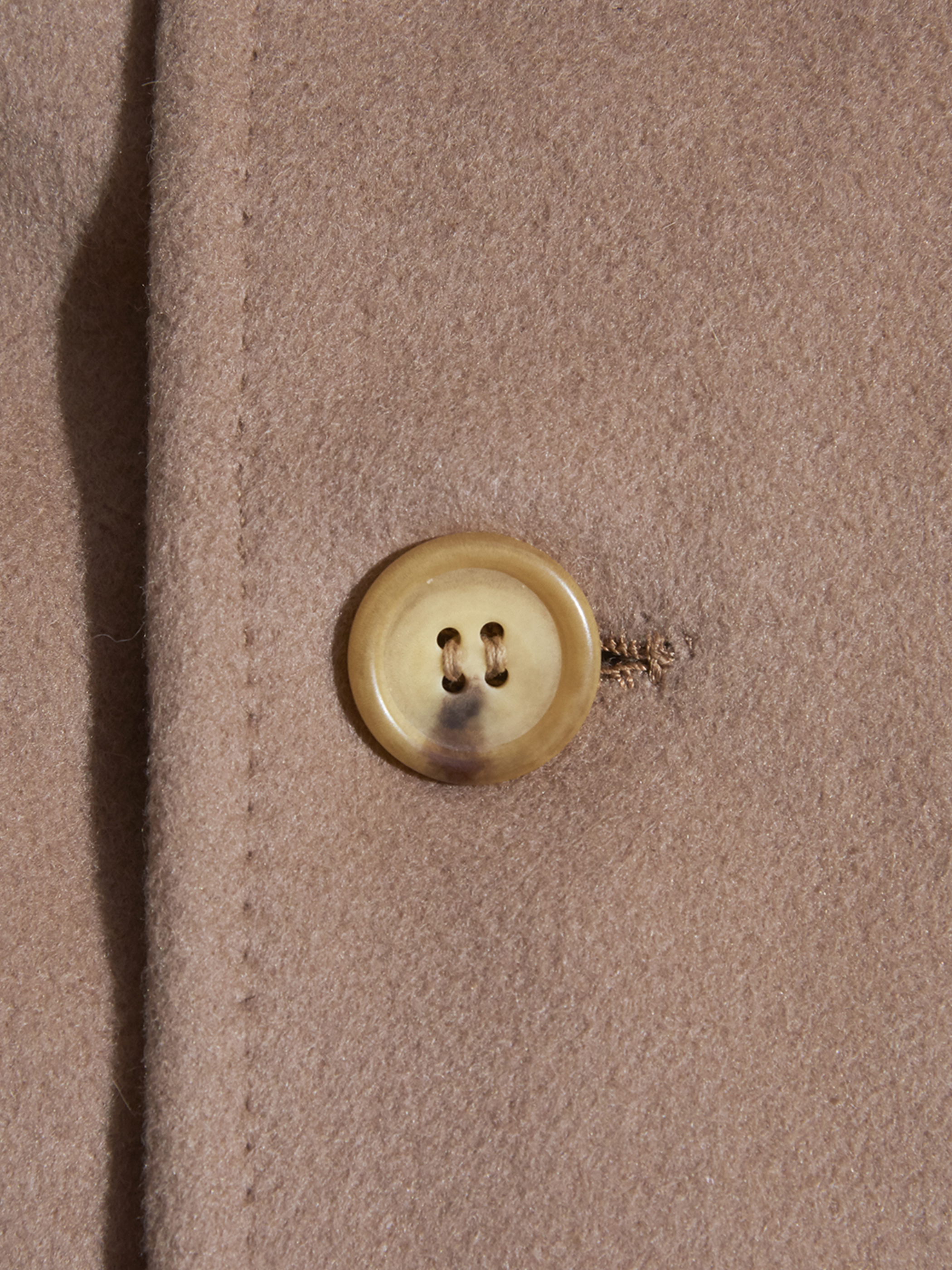 1960s "Rubel Squires" cashmere chesterfield coat -BEIGE-