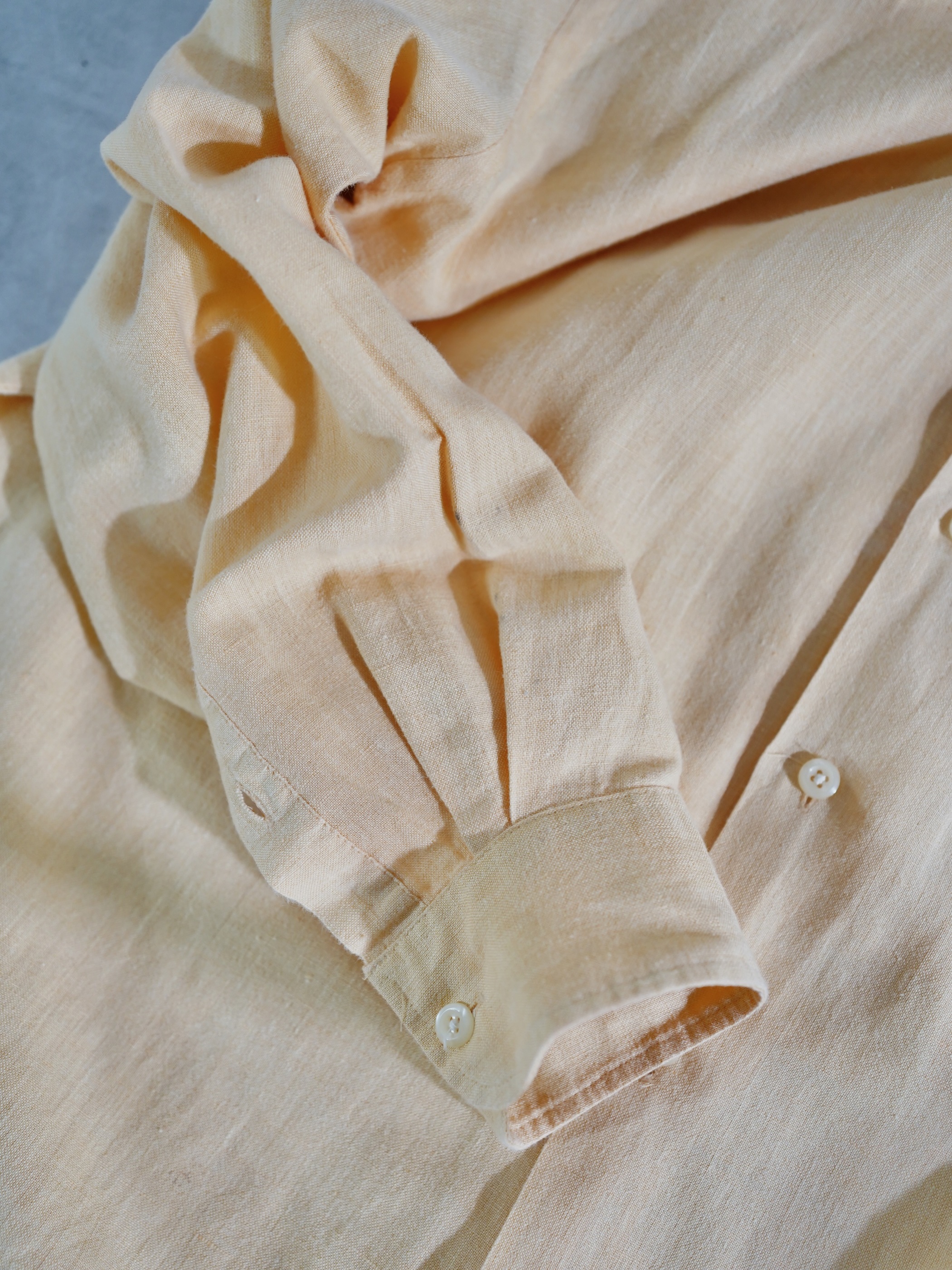 J.RIGGINGS Shark collar Linen cotton shirt