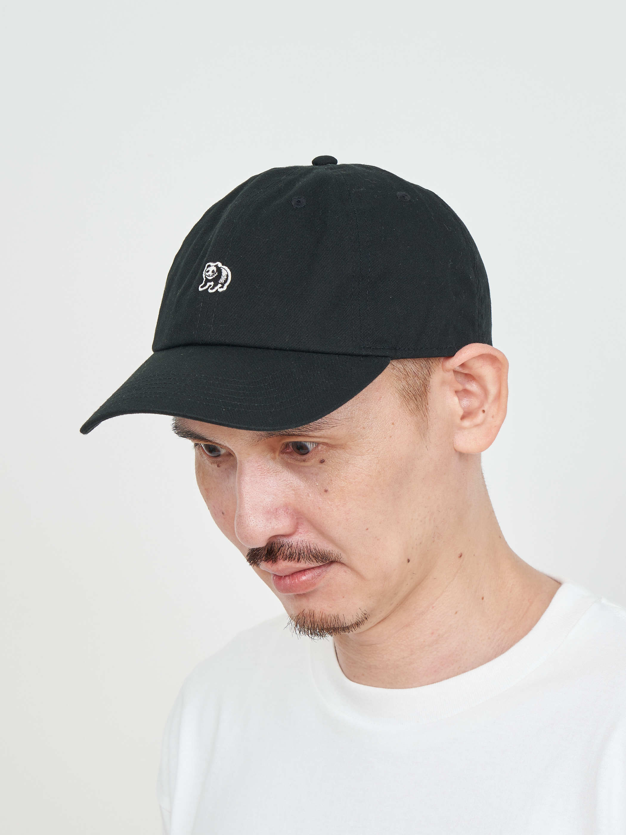 panda cap・BLACK