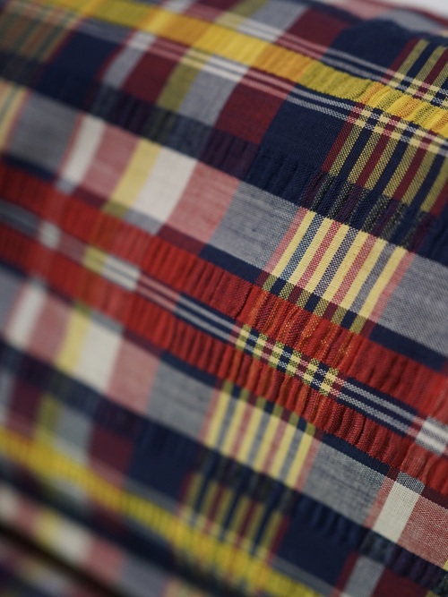 1970~ Unknown Seersucker flare check golf pants