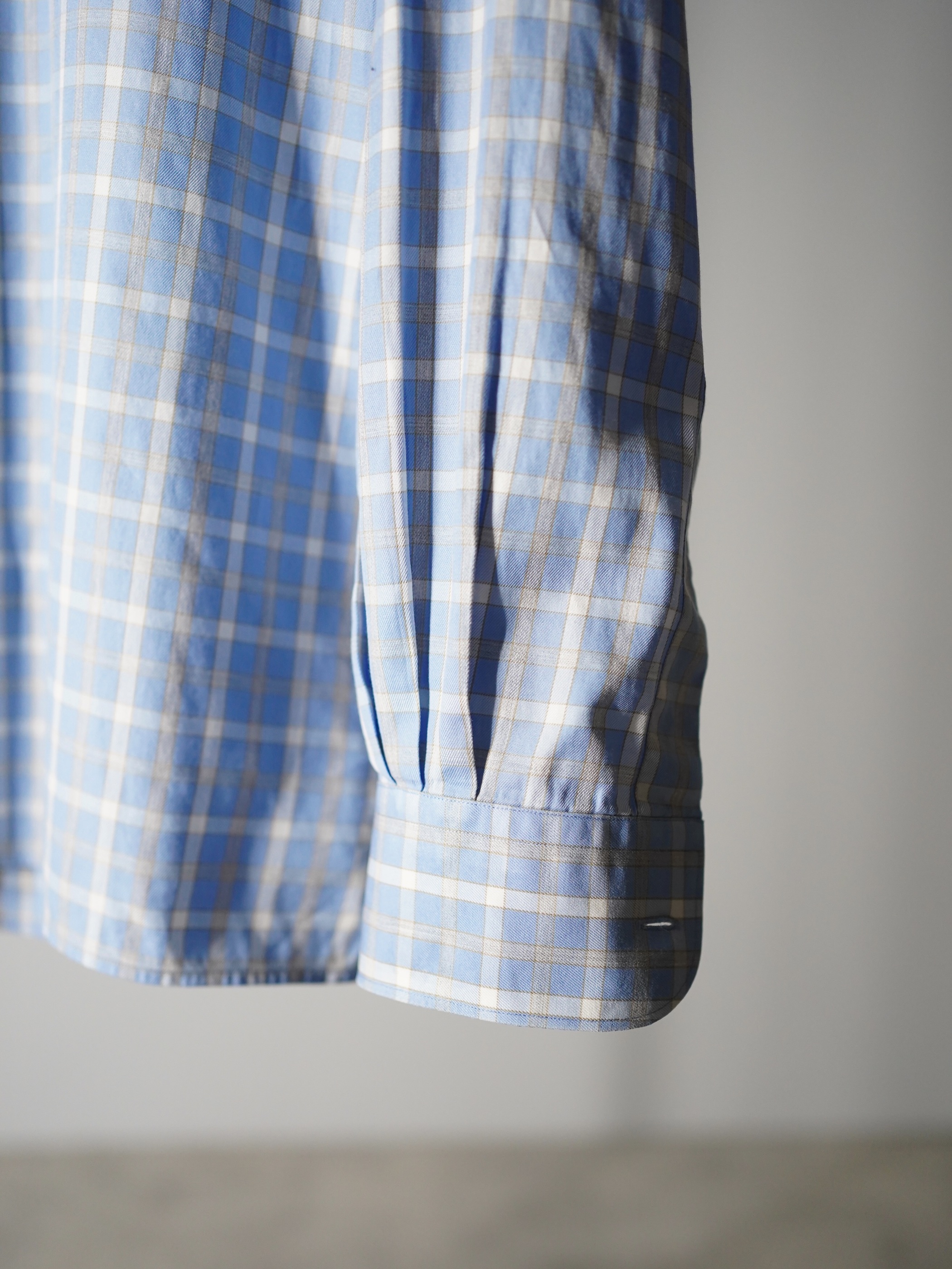 Ermenegildo Zegna Cotton 隠しB.D. dress shirt / Made in Turkey