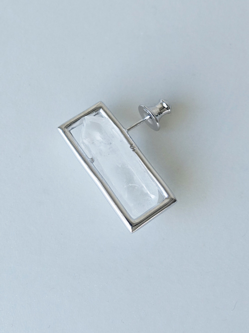 〈INSIDE〉quartz earring 2 M