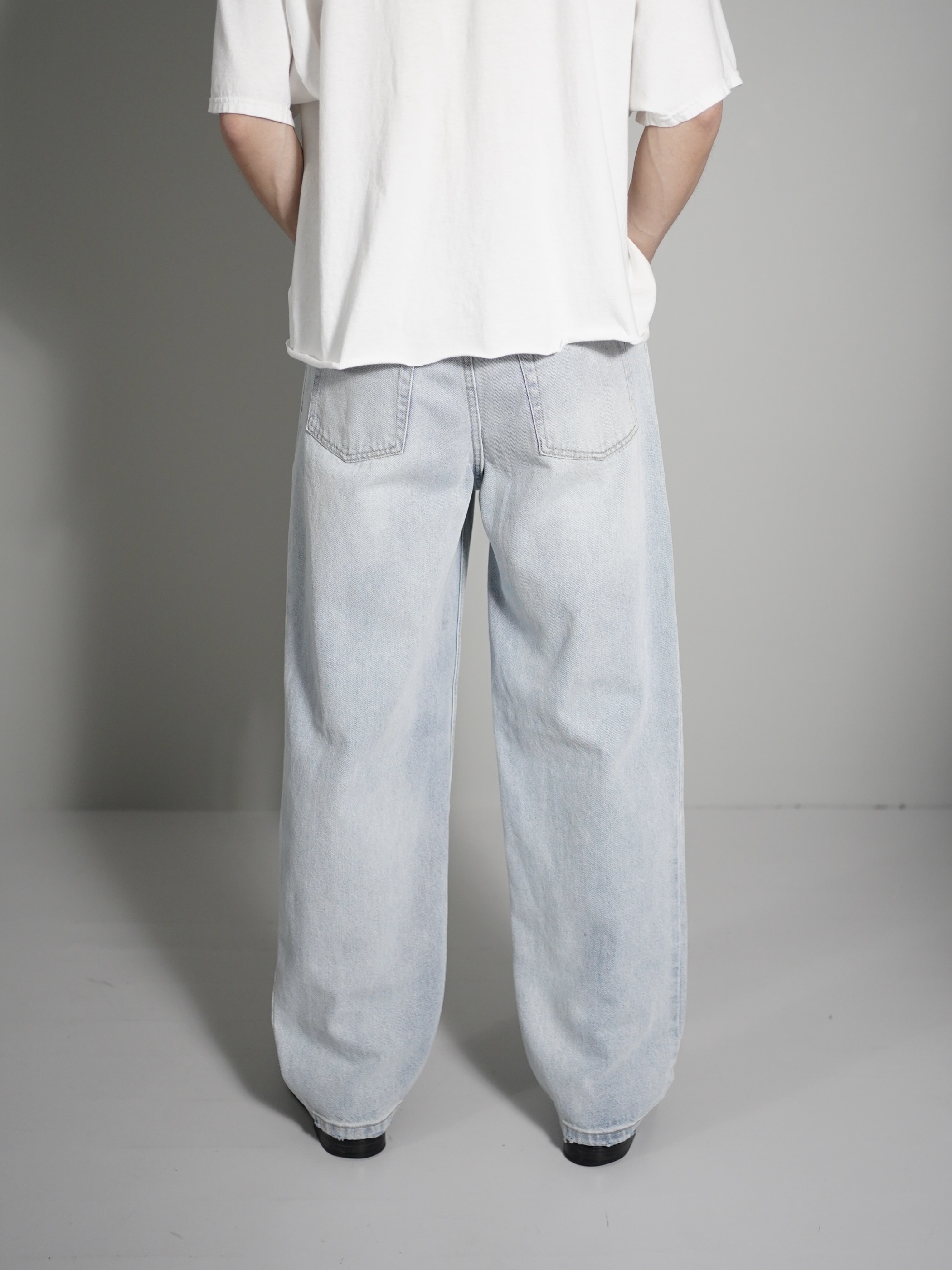 00's Relaxed Straight Ice wash denim pants