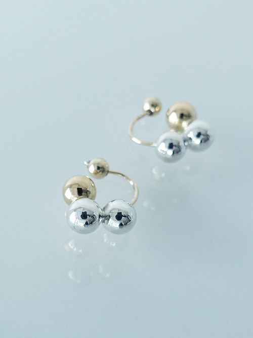 〈FLOW〉dots earrings mini