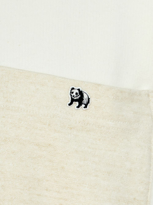 【受注商品】big pocket sweat shirt・WHITE