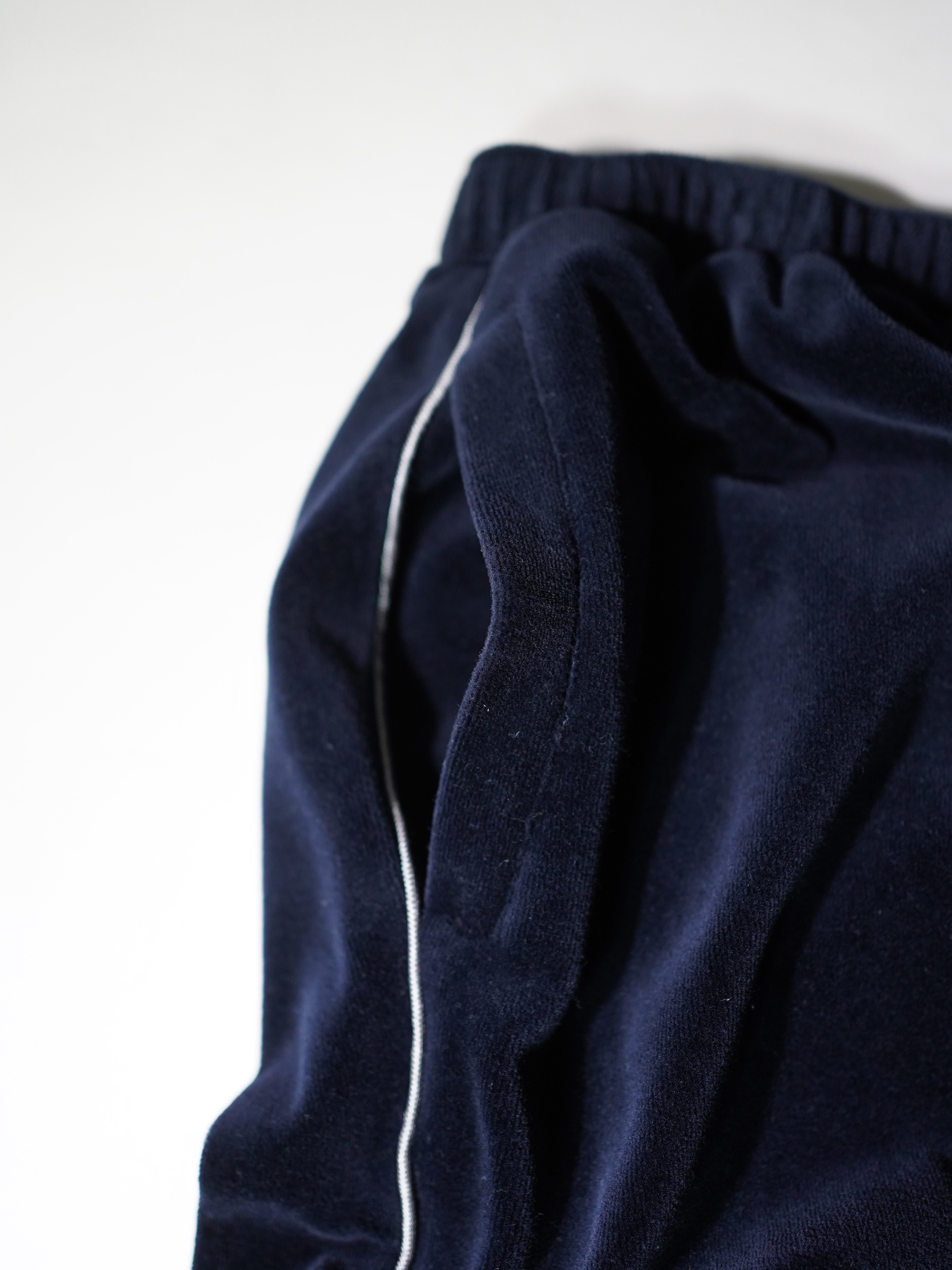 Norm Thompson Side-line velour track pants