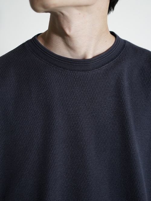 1990's JOCKEY 凹凸 fabric s/s T-shirt